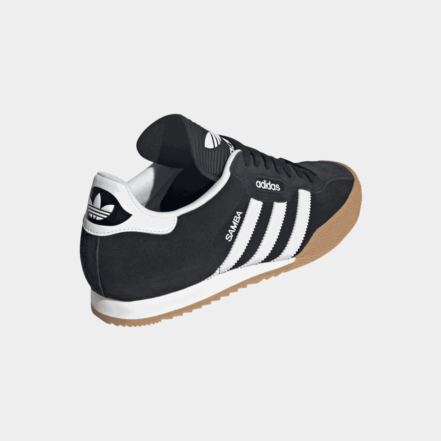  Chaussures décontractées Samba en daim noir pour homme