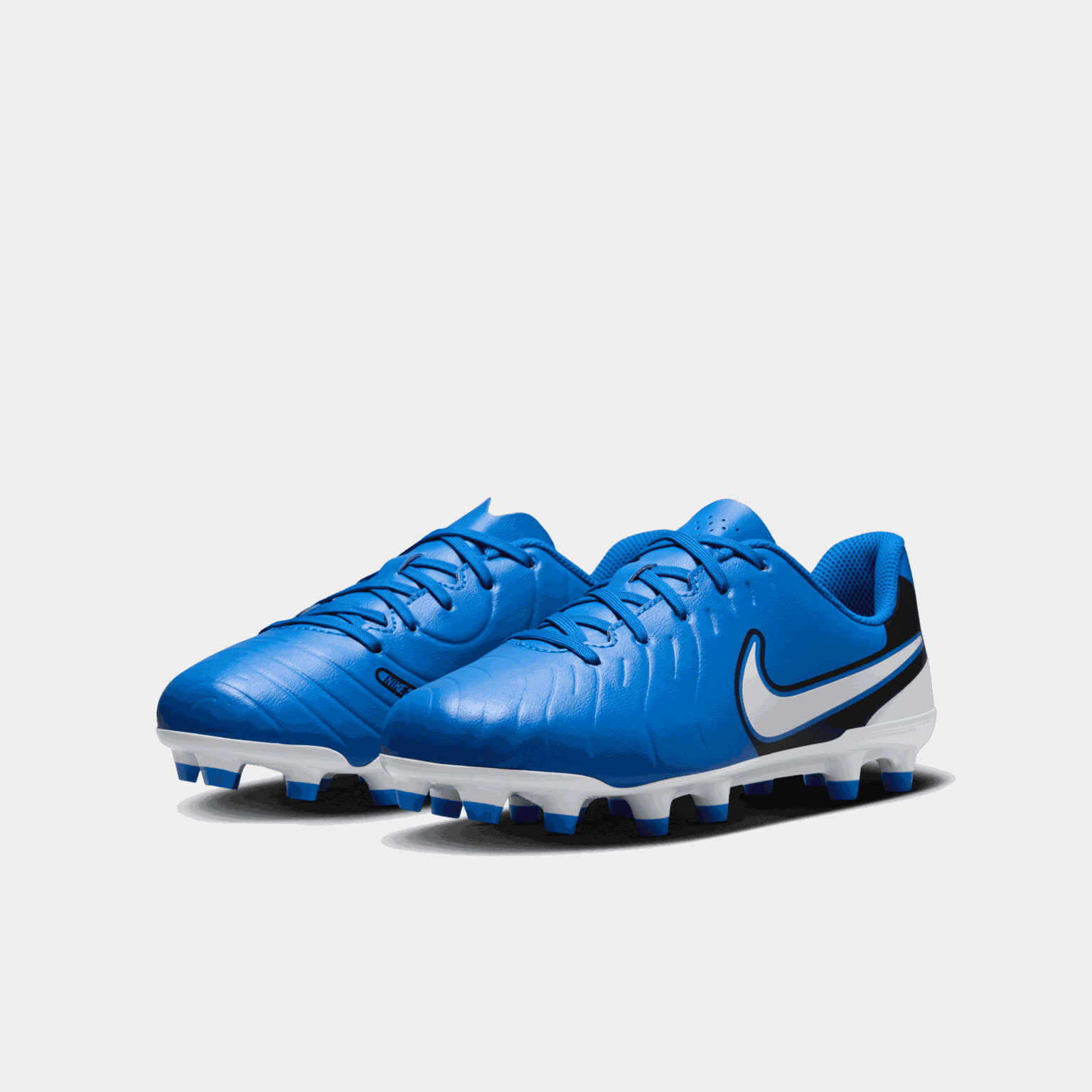  Buty piłkarskie Tiempo Legend 10 Club FG/MG Junior na trawę naturalną i sztuczną - czerwone