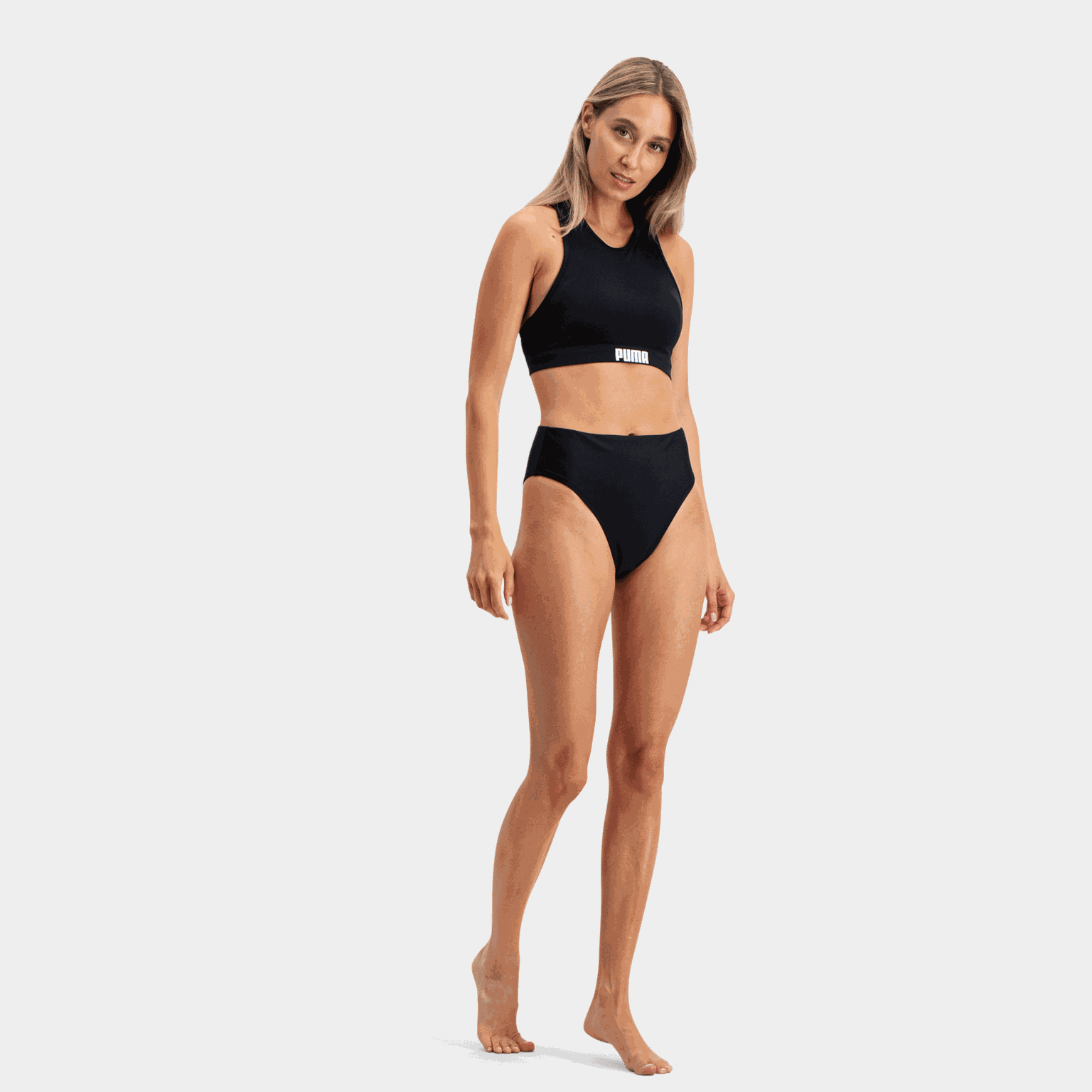 Damskie jednoczęściowe majtki od bikini z wysokim stanem