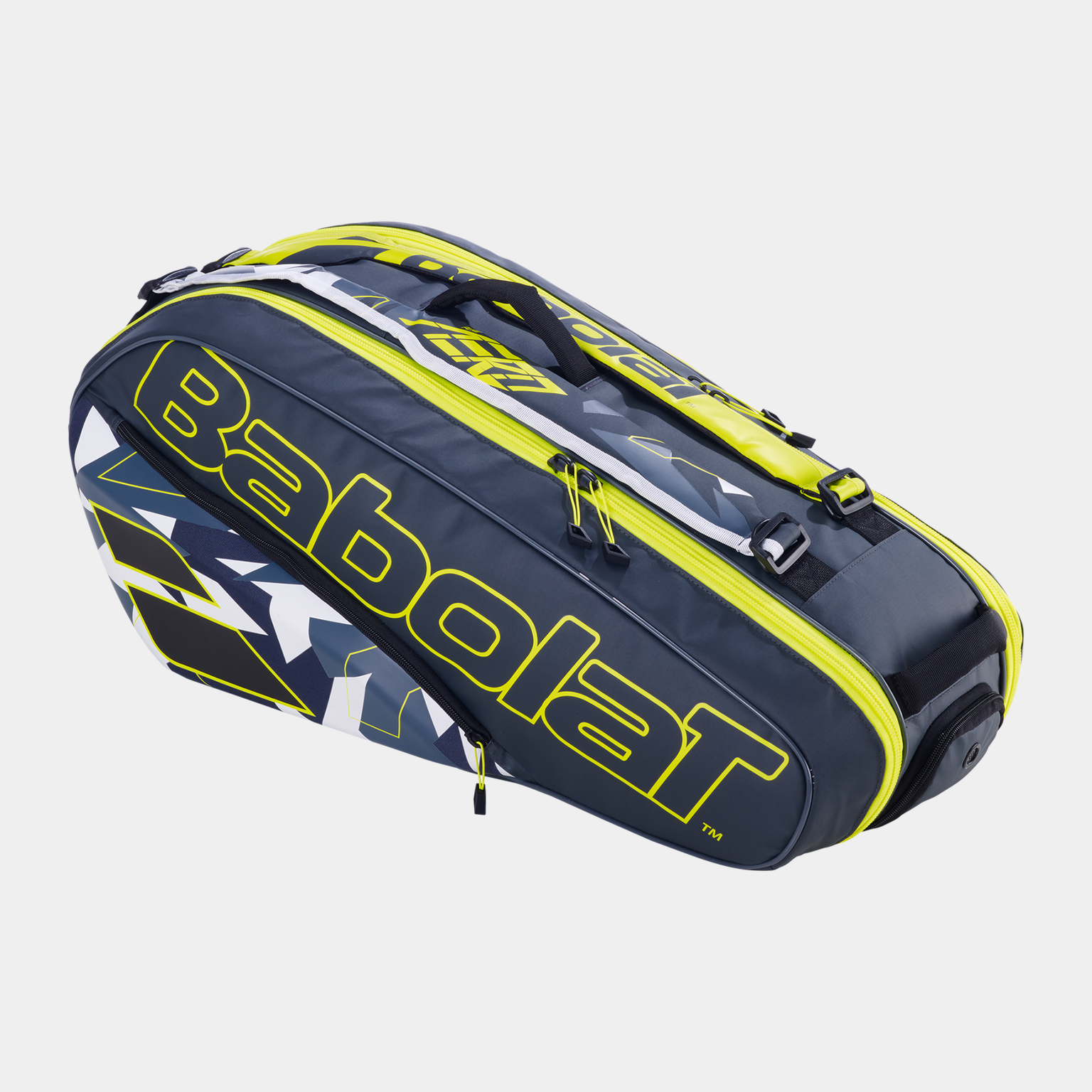  Tenisový bag X6 Pure Aero s držákem na rakety – šedý