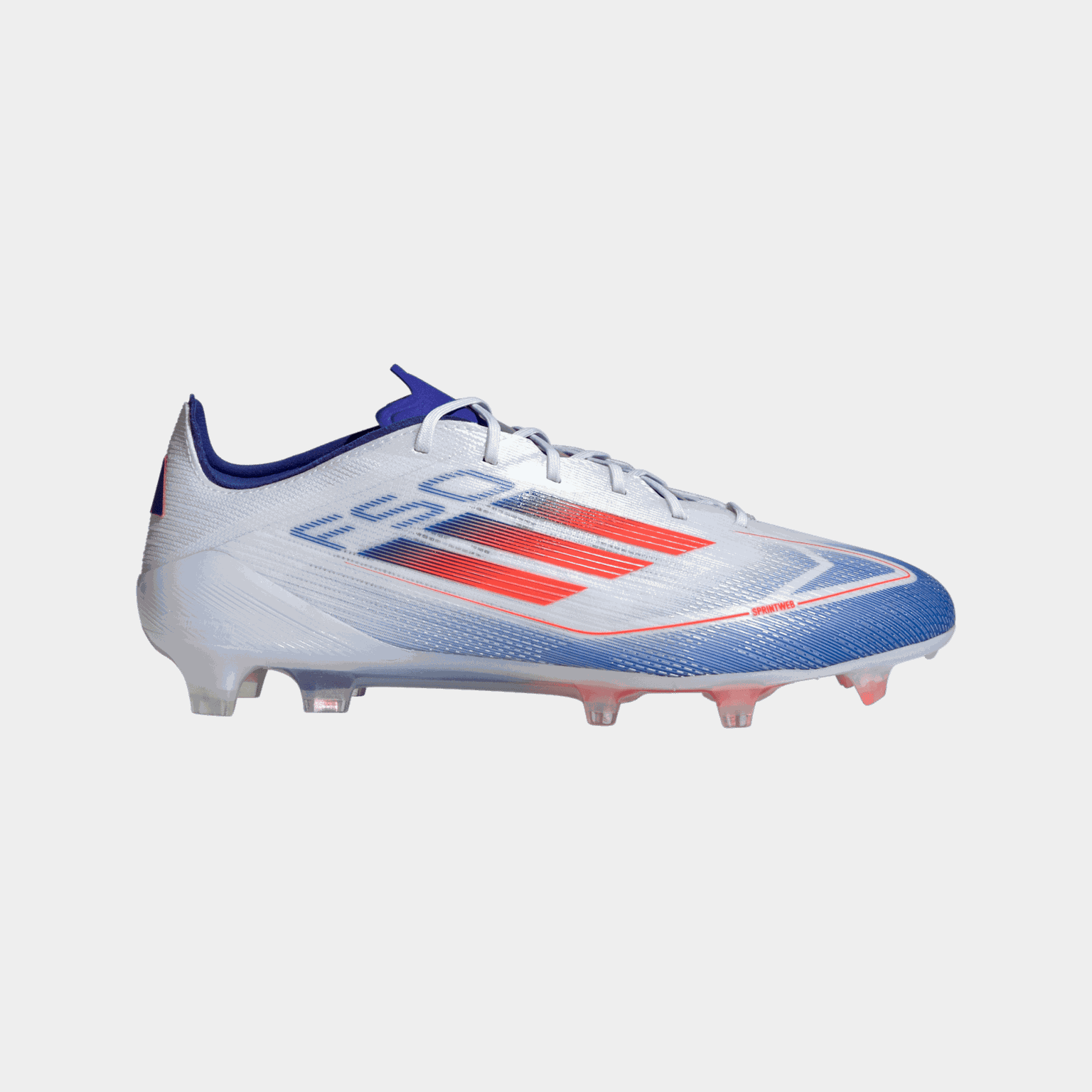  Chaussures de football F50 Elite FG Q3 24, unisexes, blanches