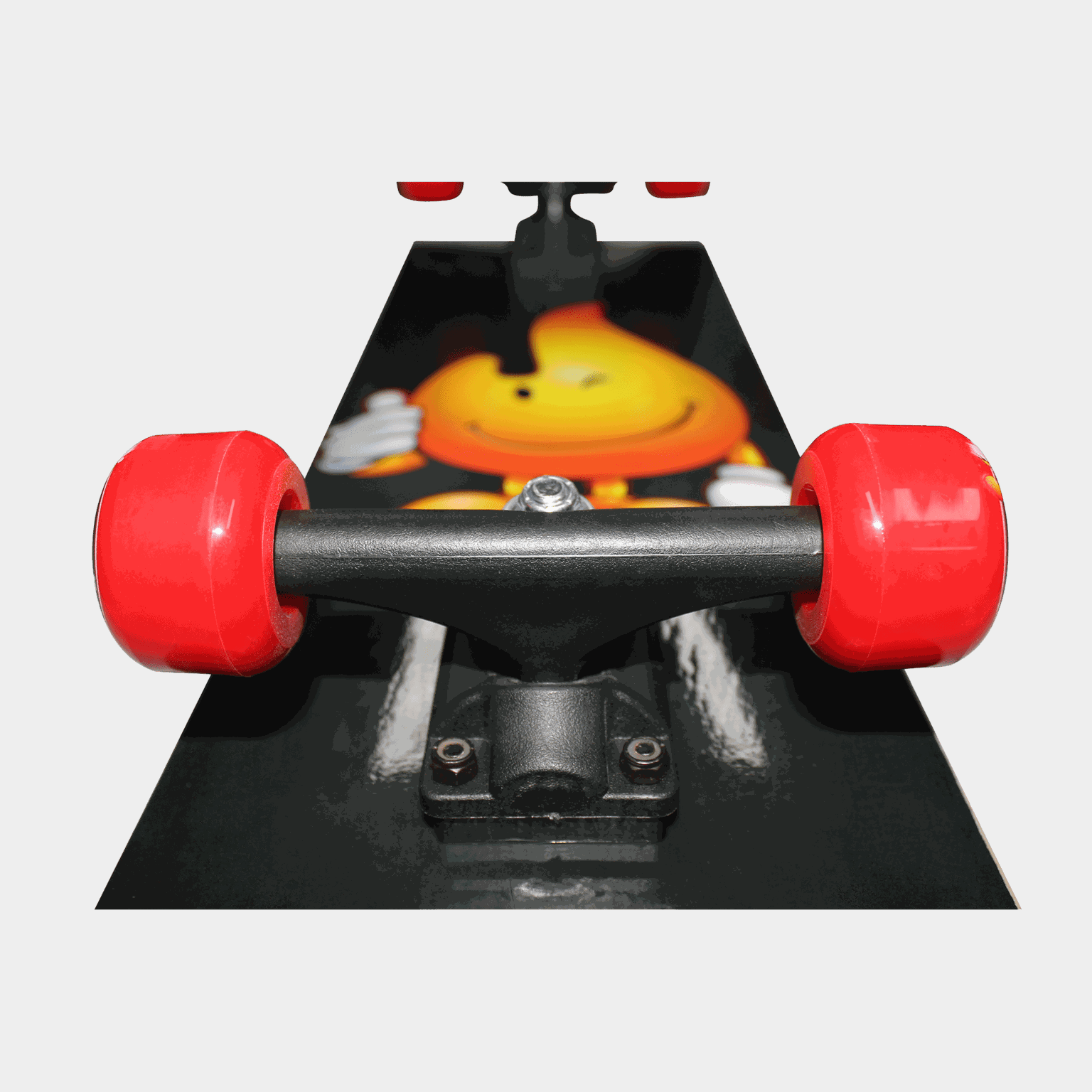  Skateboard FLARE - 24/25 pollici, per principianti, unisex - Nero