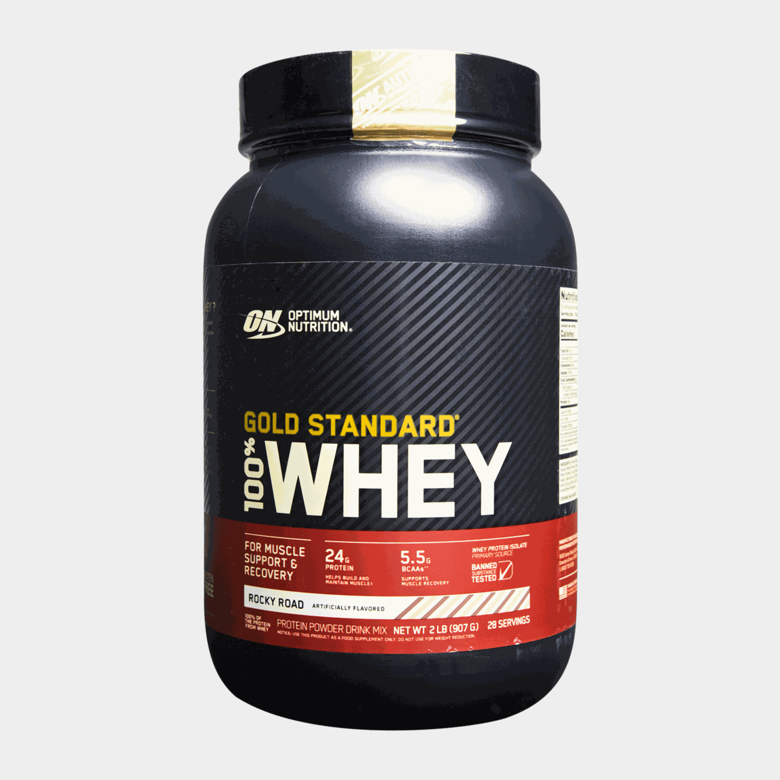  Gold Standard 100% proszek białkowy serwatkowy 908 g - Rocky Road -