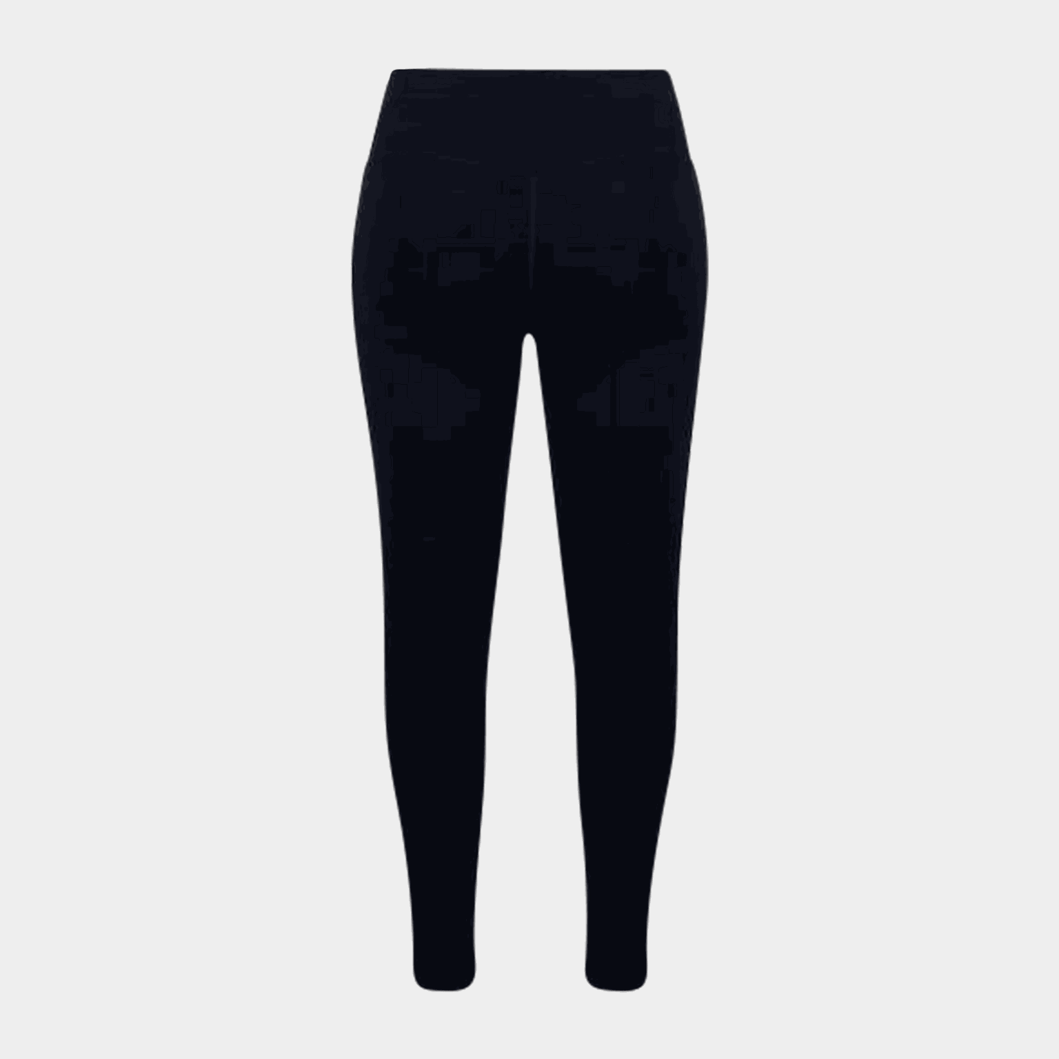 High Waist Legging, tights, dame - Svart