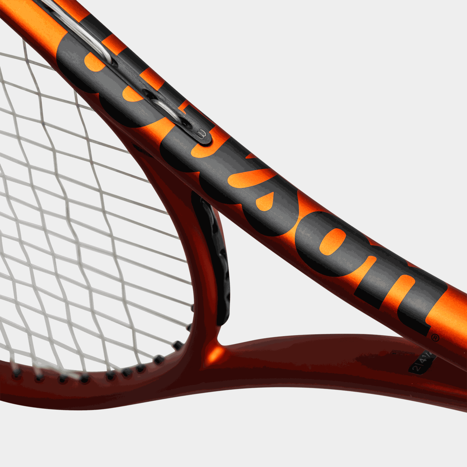 Burn 100 V5.0, tennisracket for aktive spillere, unisex - Svart