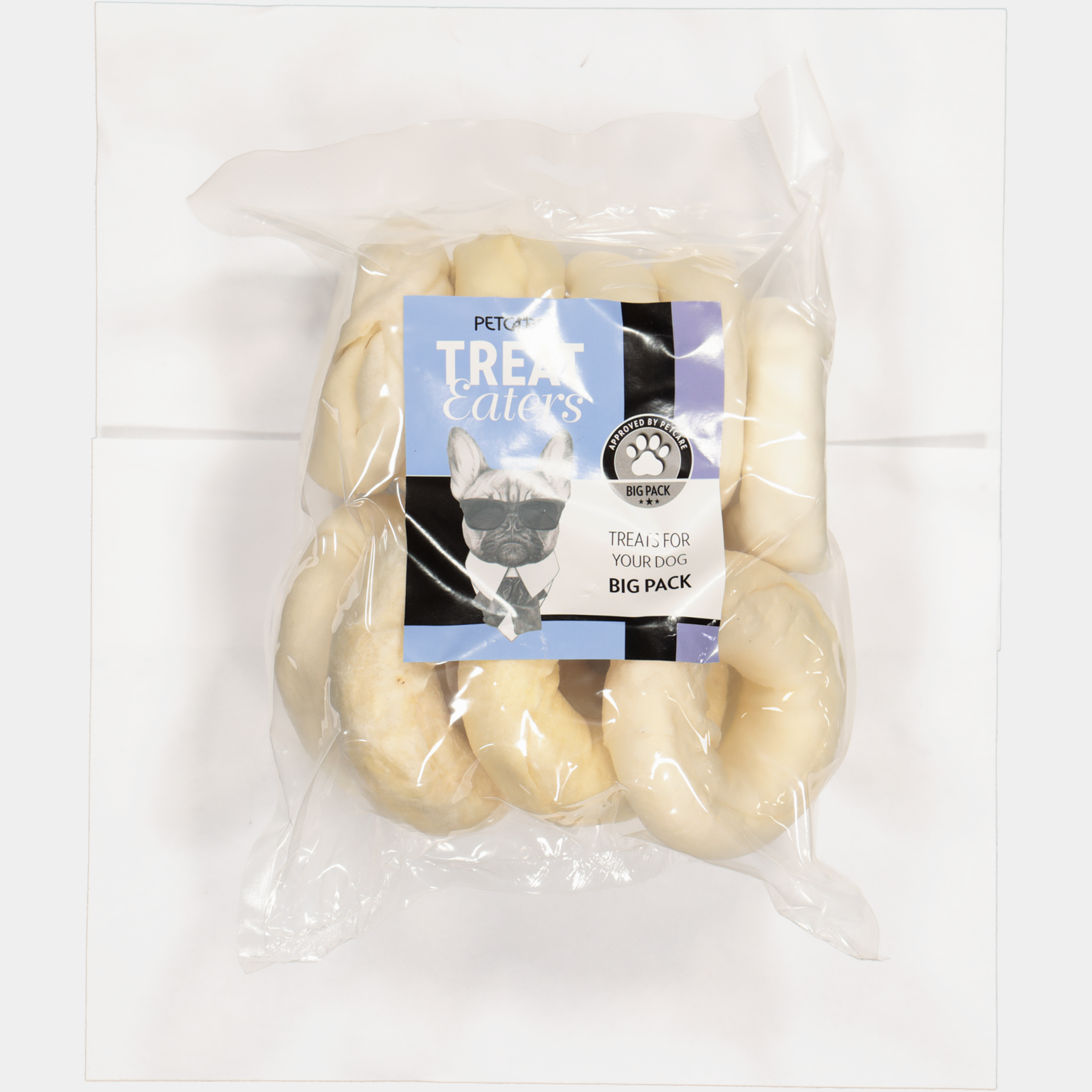  Pączki 9 cm, 10 sztuk – niebieskie