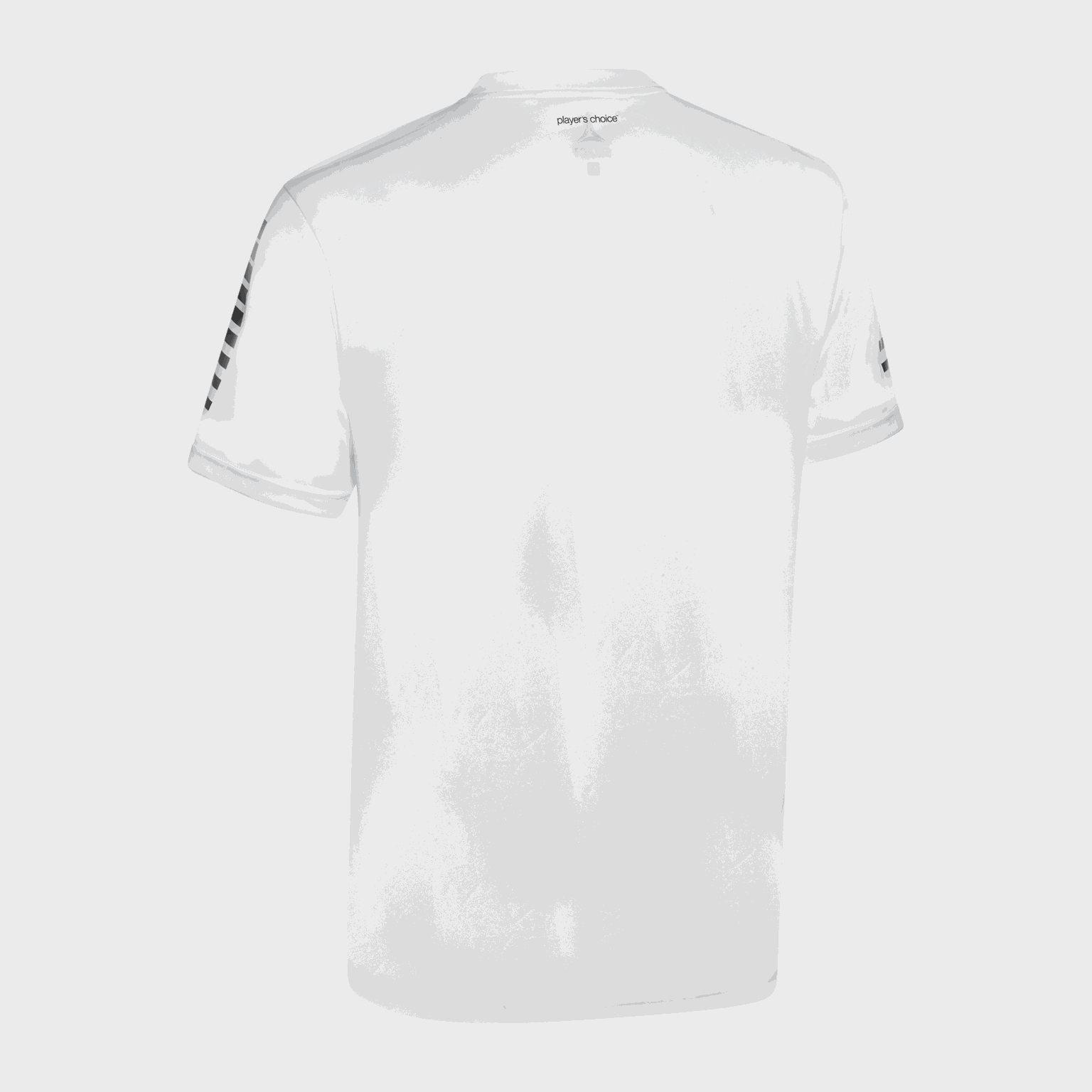  Camiseta masculina de manga curta Pisa Player, branca.