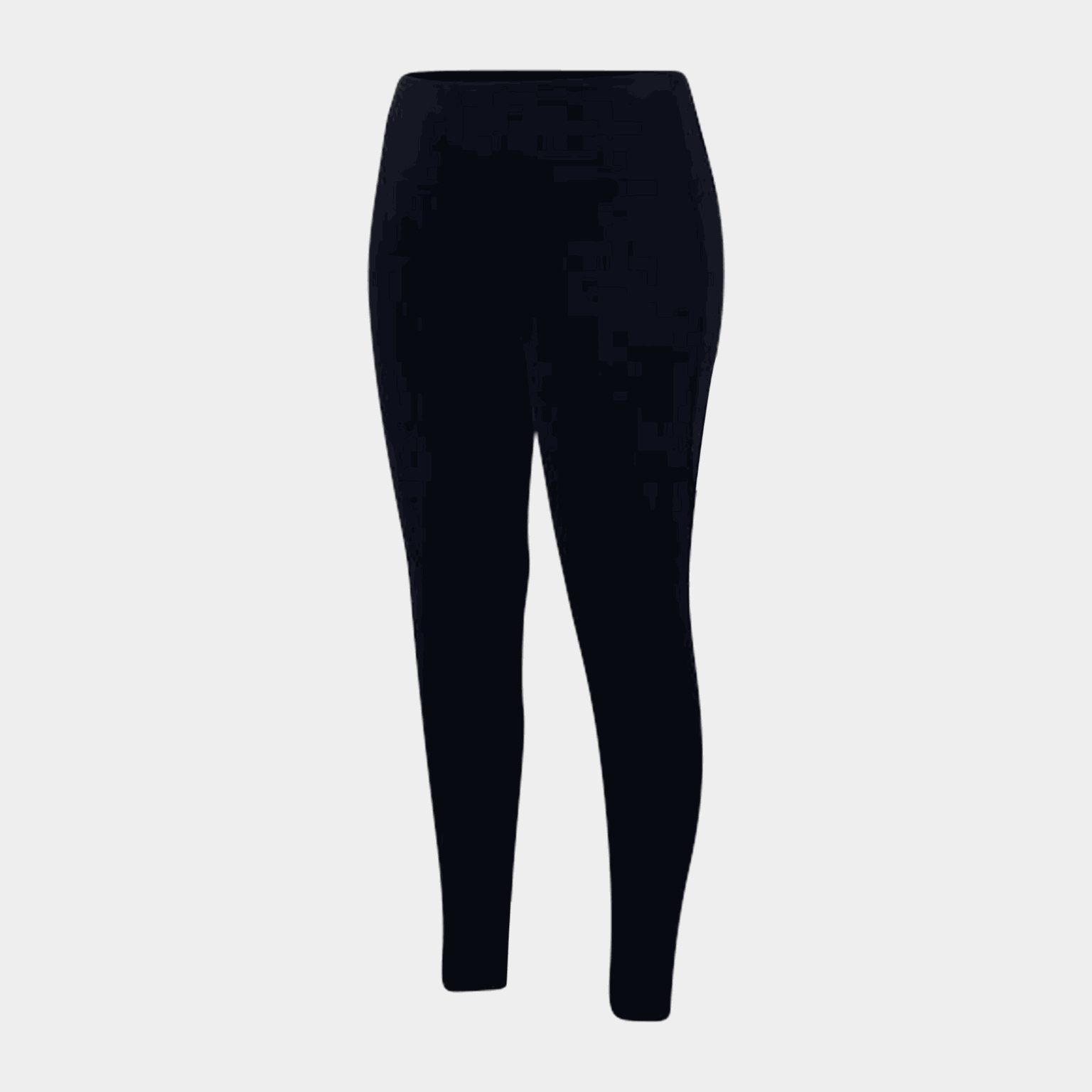 High Waist Legging, tights, dame - Svart