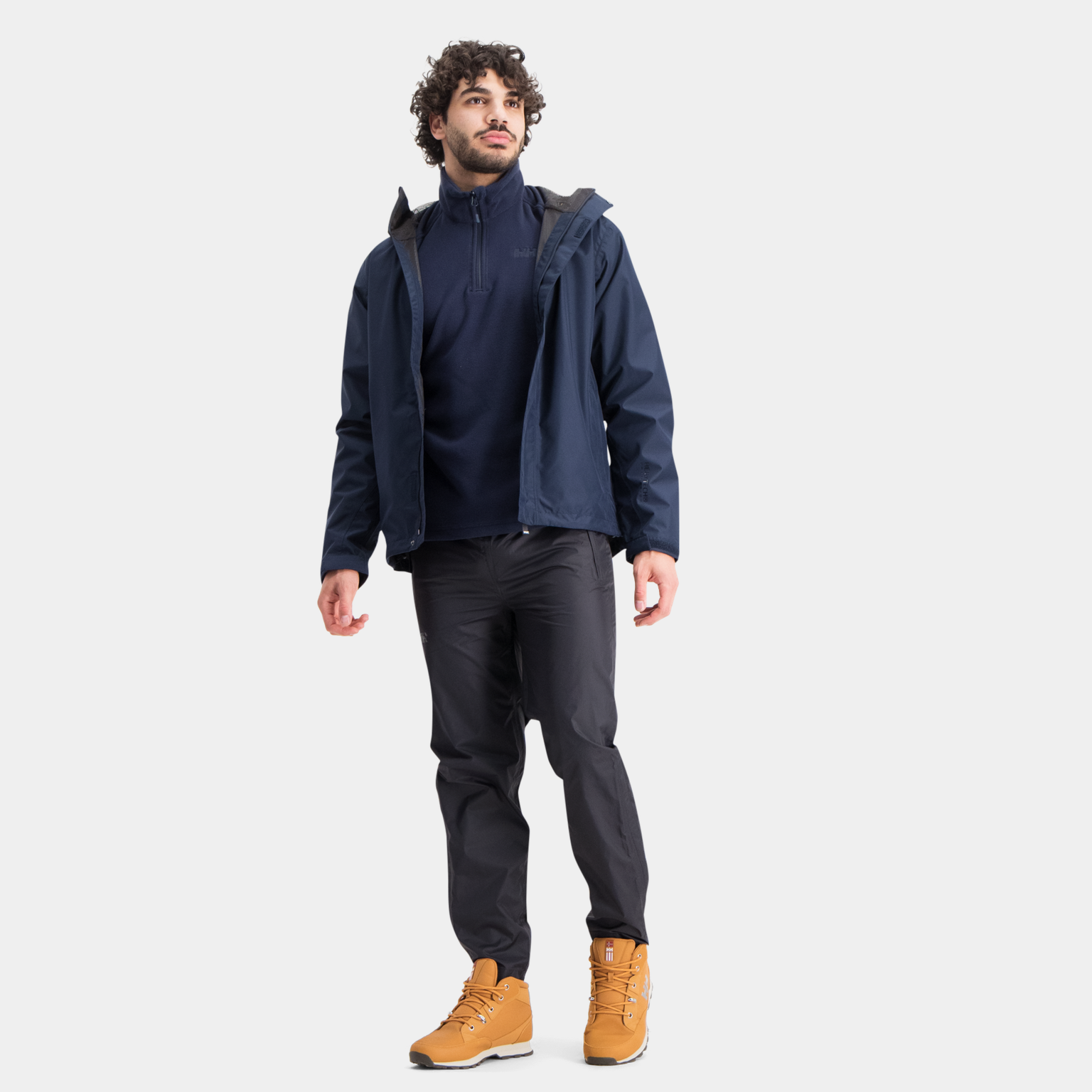  Heren Daybreaker fleecejack met halve rits, fleece trui.