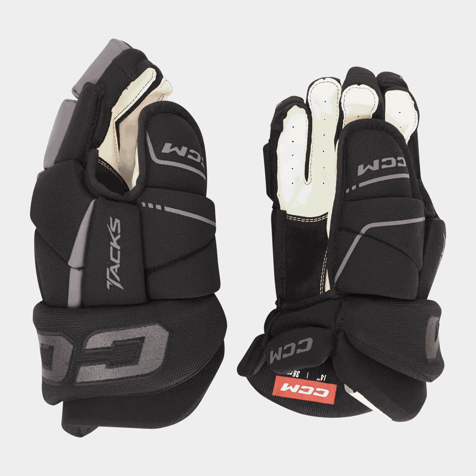 Rękawice hokejowe Tacks Limited Edition 24/25, rozmiar seniorski – czarne