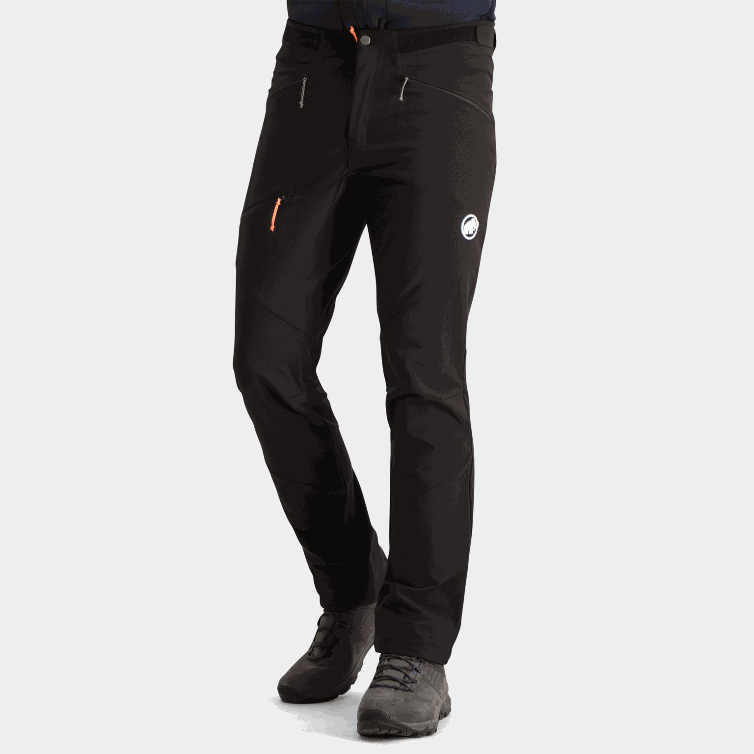 Spodnie Taiss SO, spodnie softshell – czarne