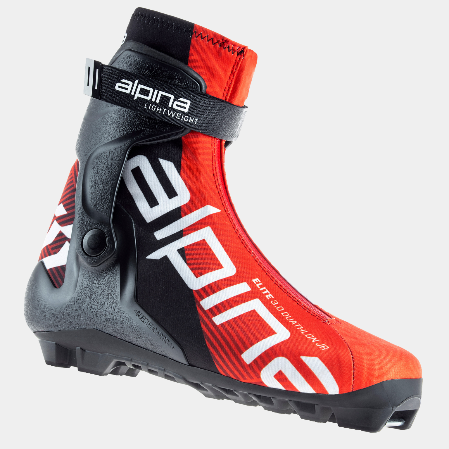 Tênis de corrida ED 3.0 Jr 24/25, modelo combinado, infantil - vermelho