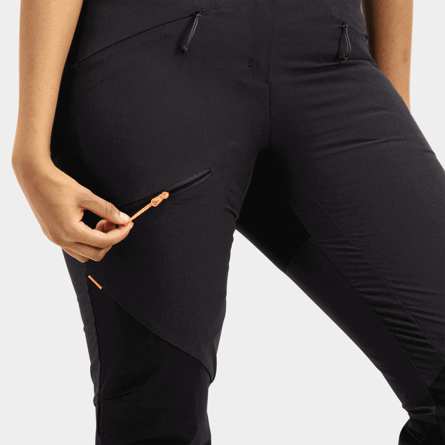 Courmayeur So Pants, turbukse dame - Svart