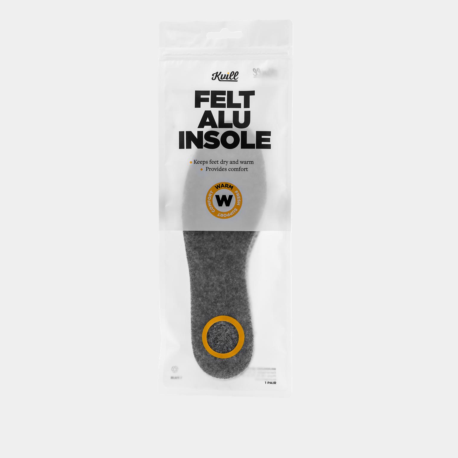 Felt Alu Insole, usåle -