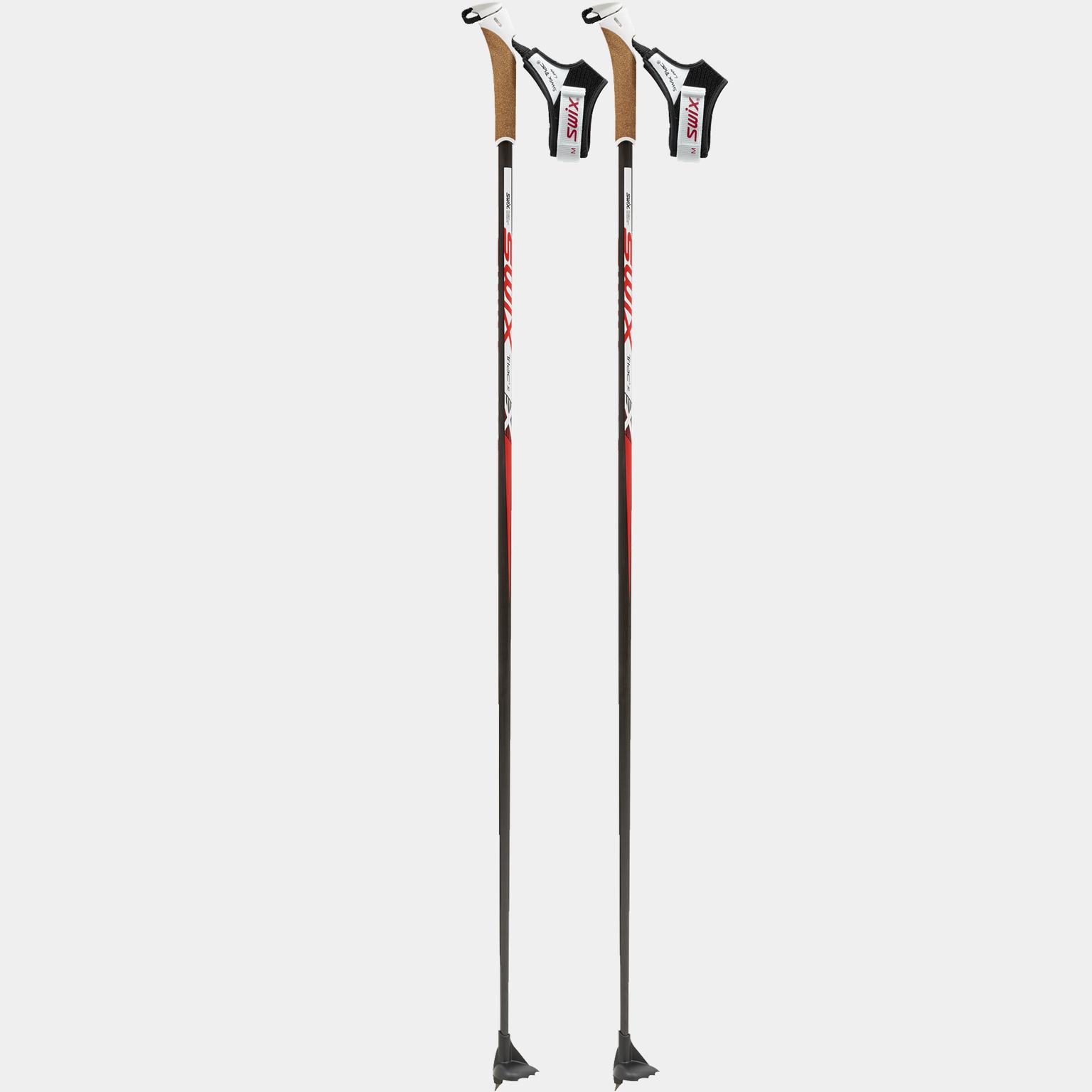 XC Poles Triac Jr. Composite, langrennsstaver, junior - Svart
