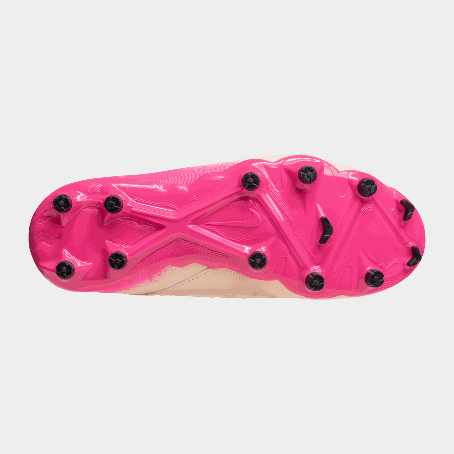  Buty piłkarskie Phantom GX 2 Academy MG Q2 25 do gry na trawie naturalnej i sztucznej, rozmiar juniorski - czerwone