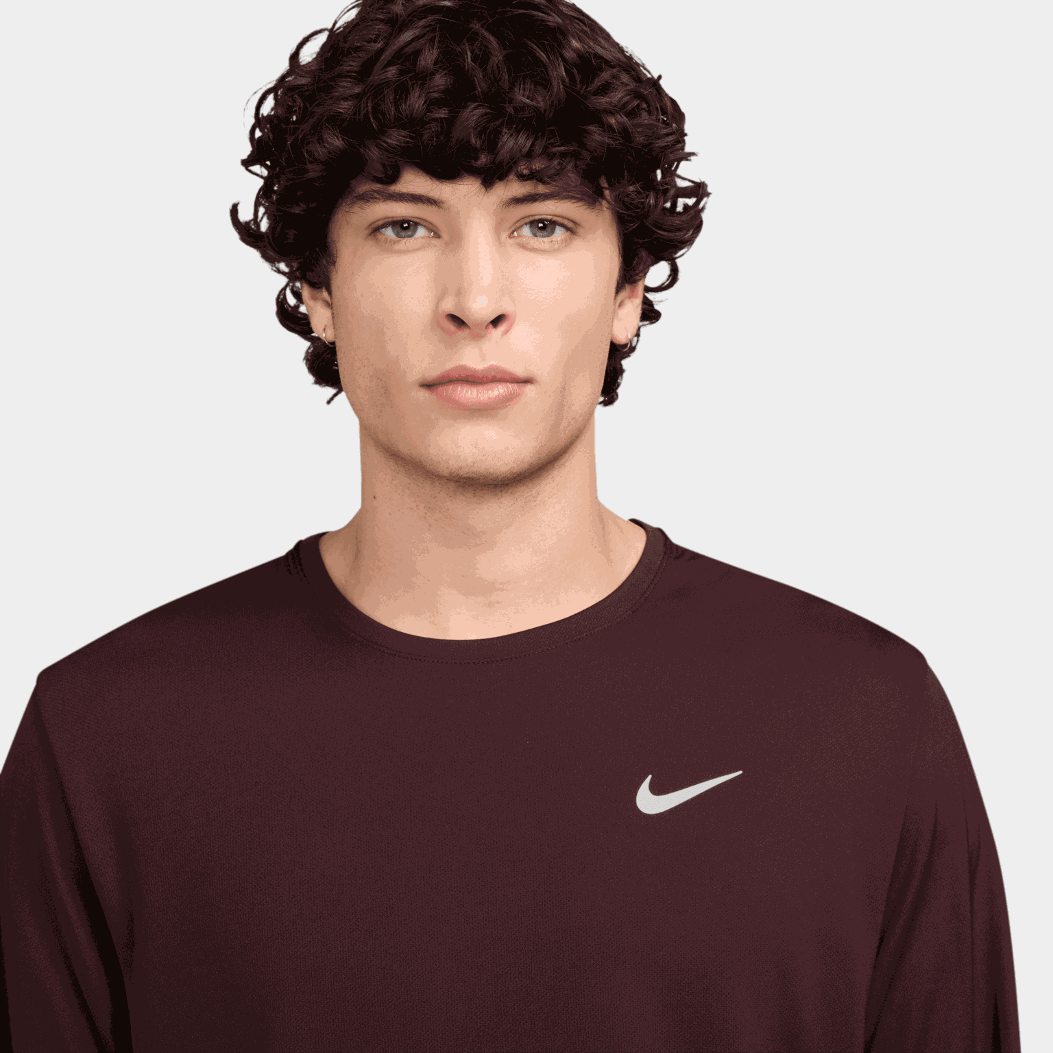  Męska koszulka treningowa Dri-FIT UV Miler z długim rękawem