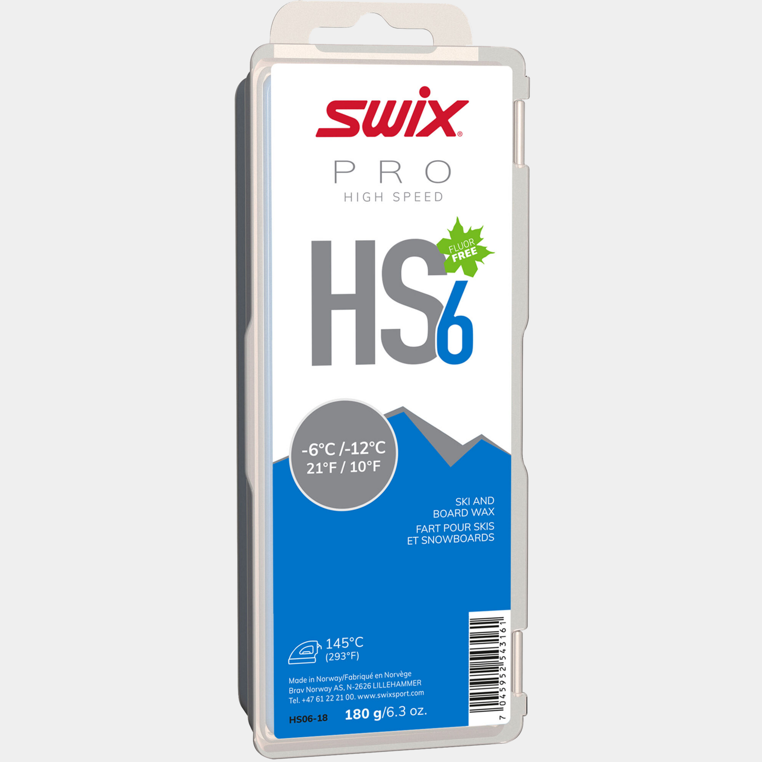 Hyvel HS6 Preto, -6°C/-12°C, 180 g 24/25, -6°C/-12°C, 180 g 24/25, -6°C/-12°C, 180 g 23/24, Hyvel -