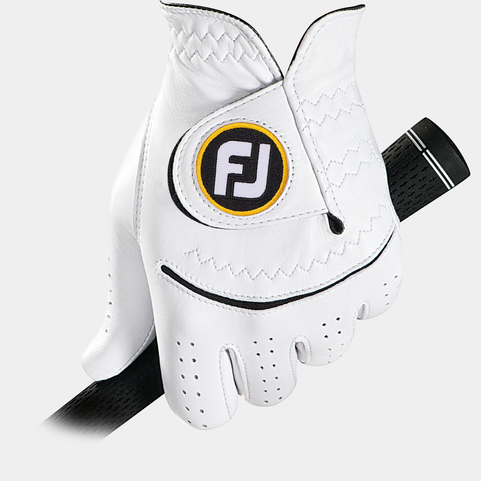 Luva de golfe para canhotos, StaSof – 23 MLH, masculina – branca