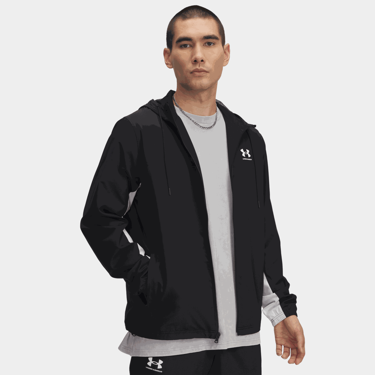 Rival Wvn Windbreaker, treningsjakke, herre - Svart