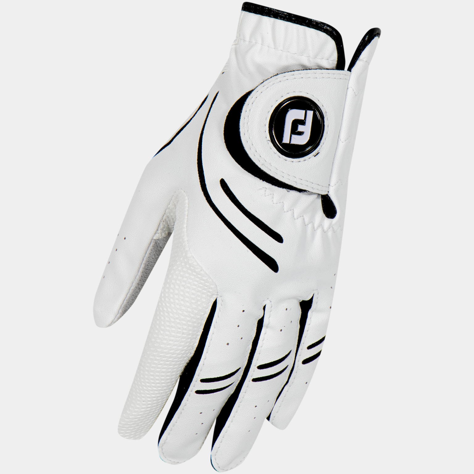  Luvas de golfe femininas GT Xtreme LRL, brancas, para canhotos - brancas
