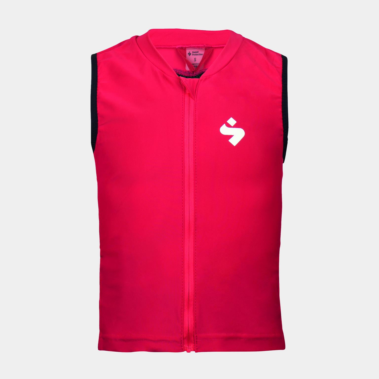 Back Protector JR Vest 24/25, ryggbeskyttelsesvest junior - Rød