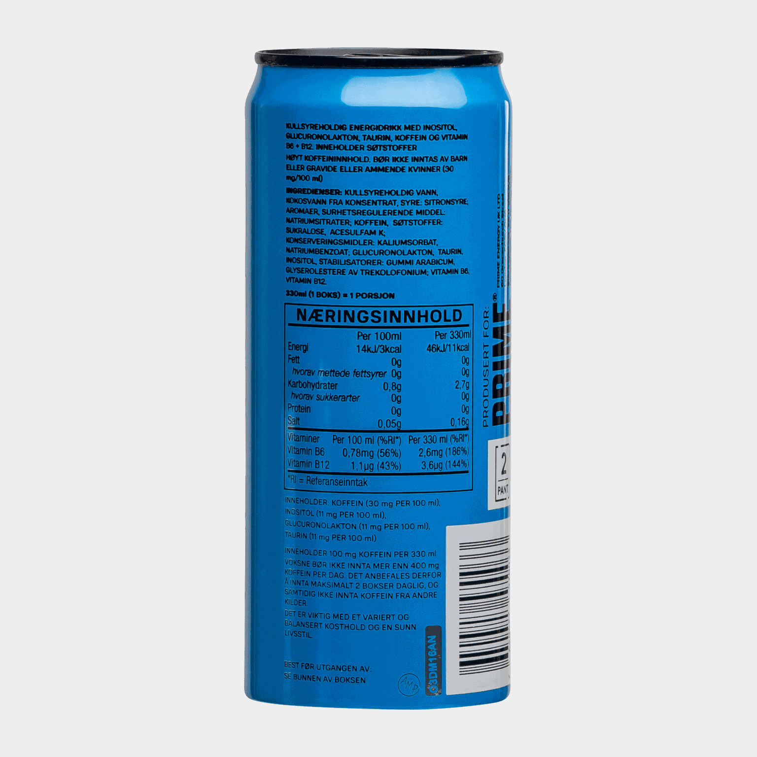 Napój energetyczny Blue Raspberry 330ml -