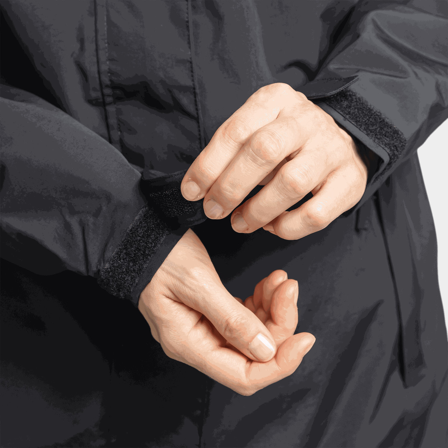  Uddevalla Recycled Parka, damska kurtka wodoodporna – czarna