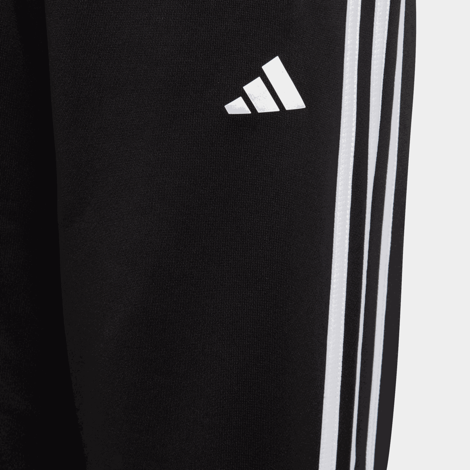  Train Essentials 3-Strepen Trainingsbroek Juniors – Zwart