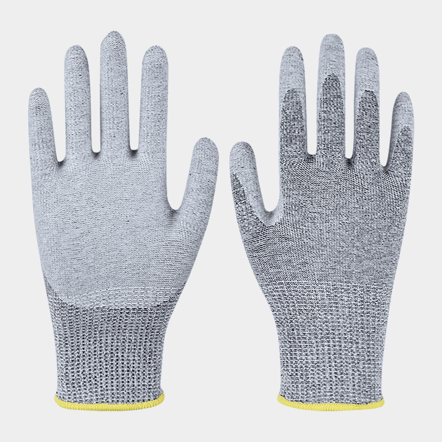 Gants de travail anti-coupures, gris