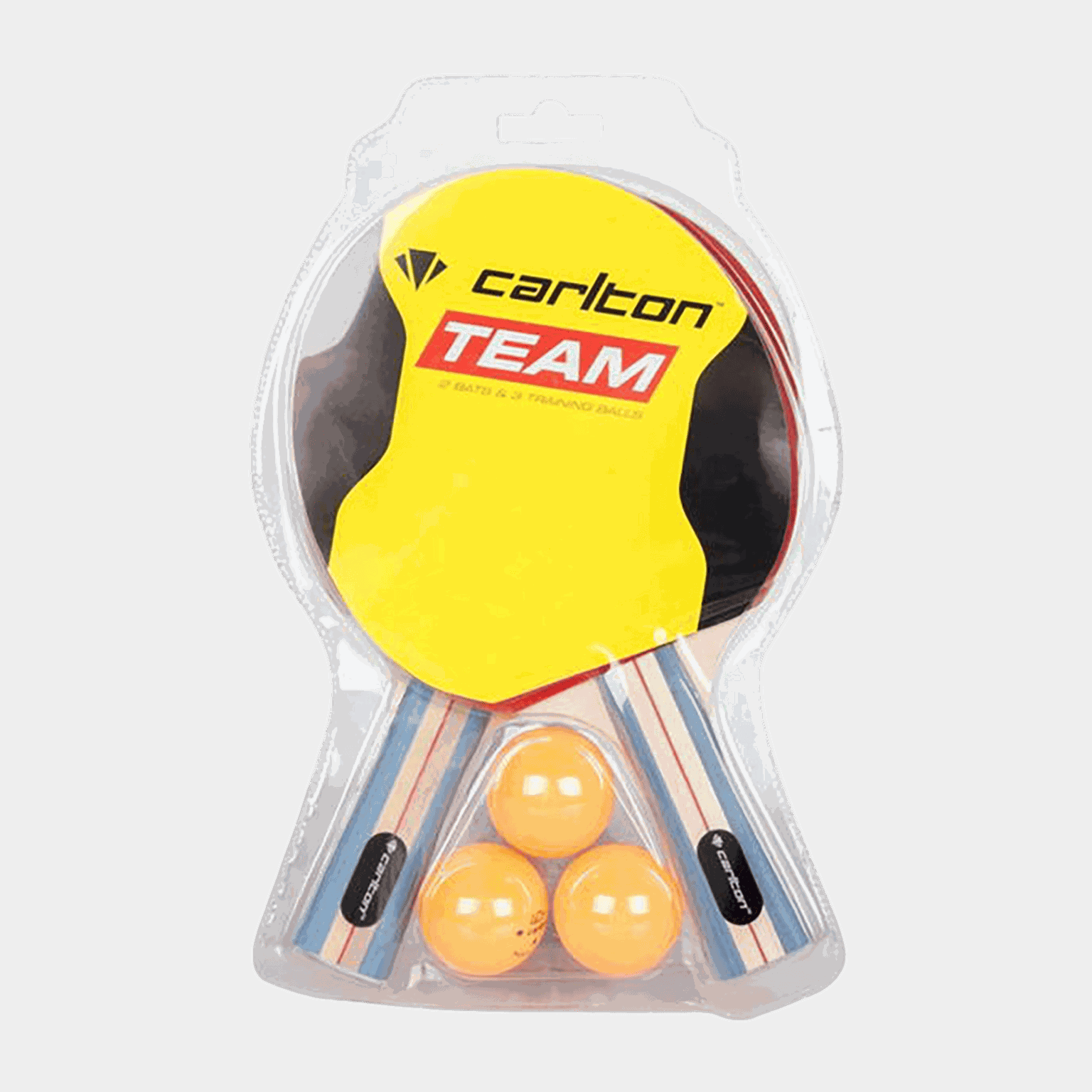  Tafeltennisset voor 2 spelers, meerkleurige tafeltennisset