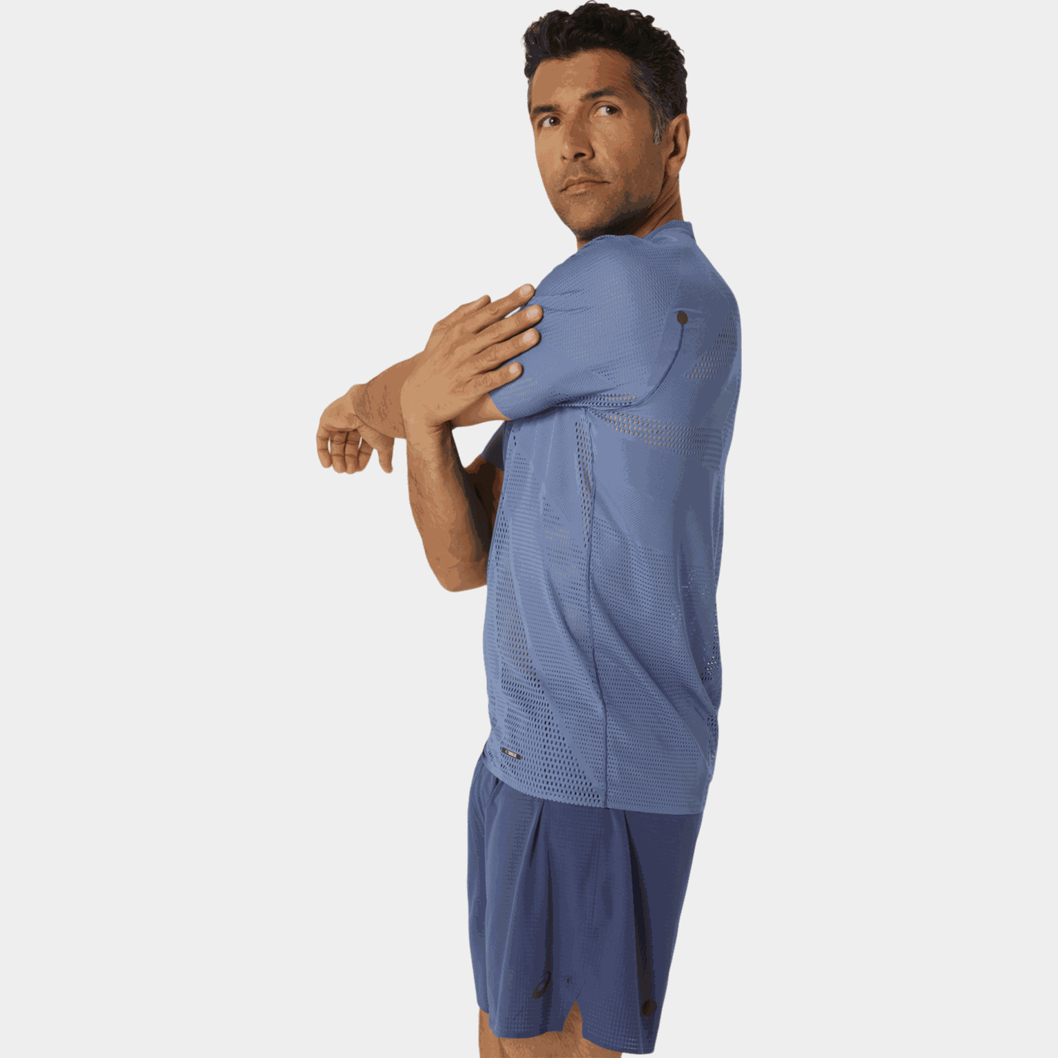  Metarun T-shirt met korte mouwen voor heren – Blauw