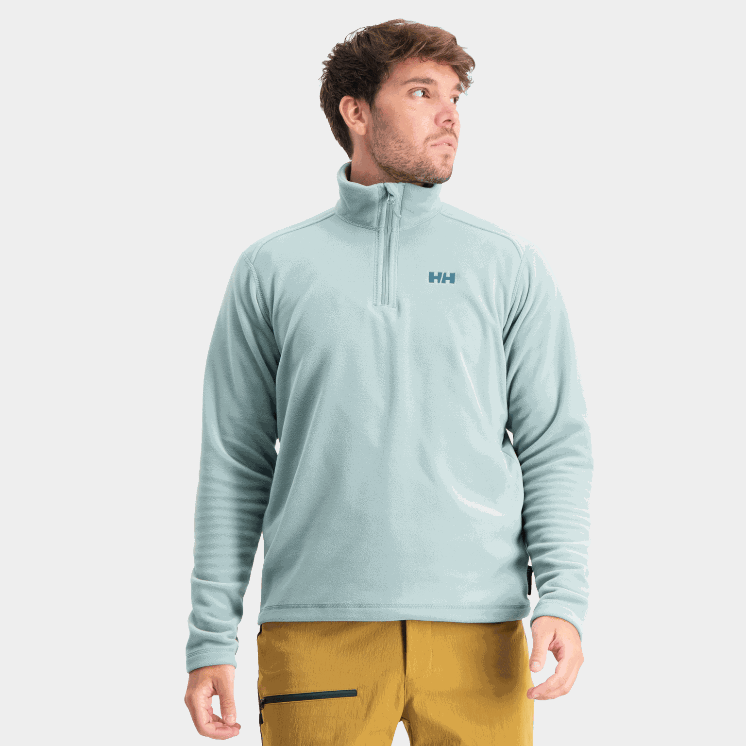  Heren Daybreaker fleecejack met halve rits, fleece trui.