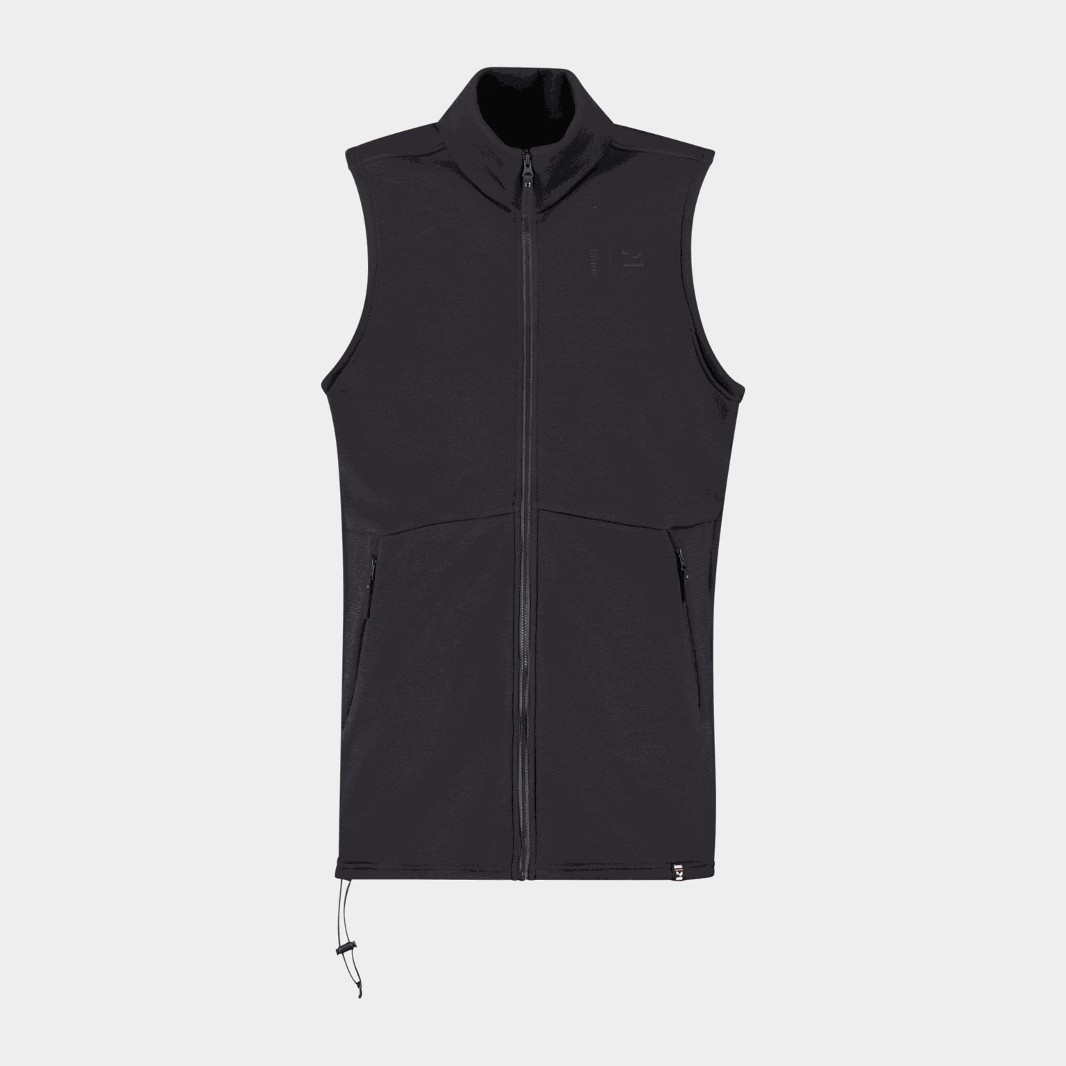  Kamizelka Kleveland Merino, kamizelka wełniana, unisex - czarna