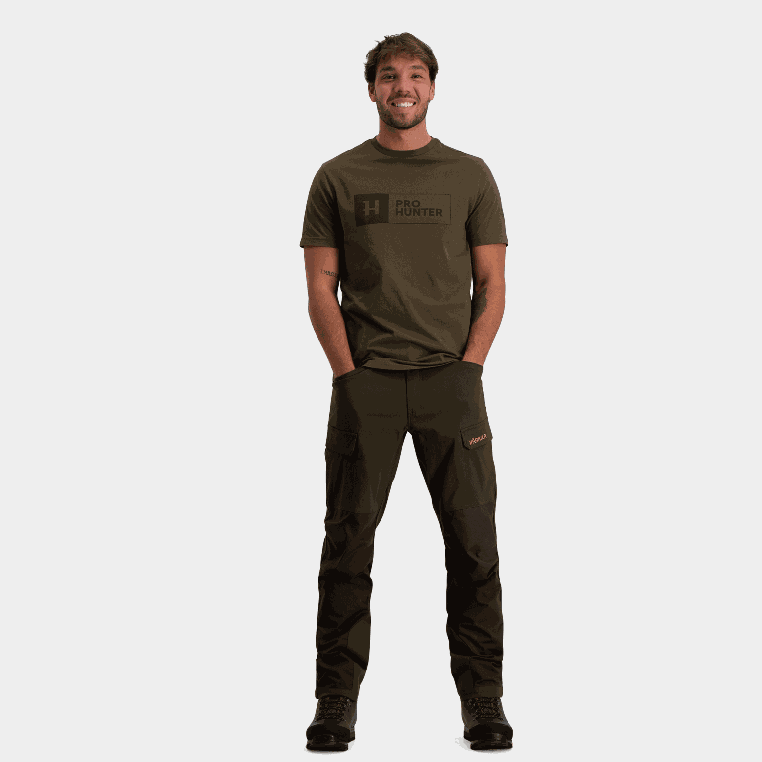  Pro Hunter T-shirt met korte mouwen, groen