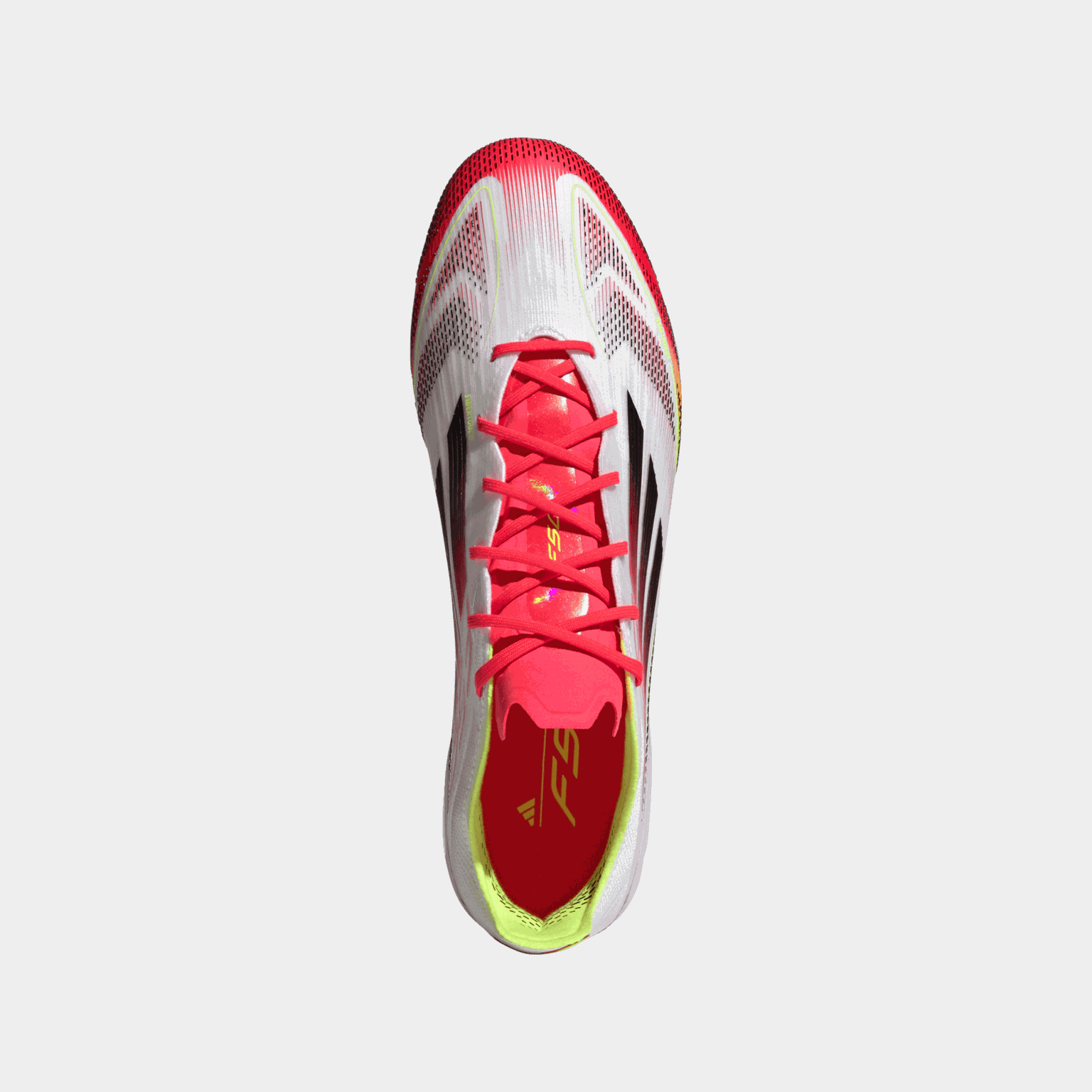Chaussures de football F50 Elite AG pour terrain synthétique, unisexe – Blanches