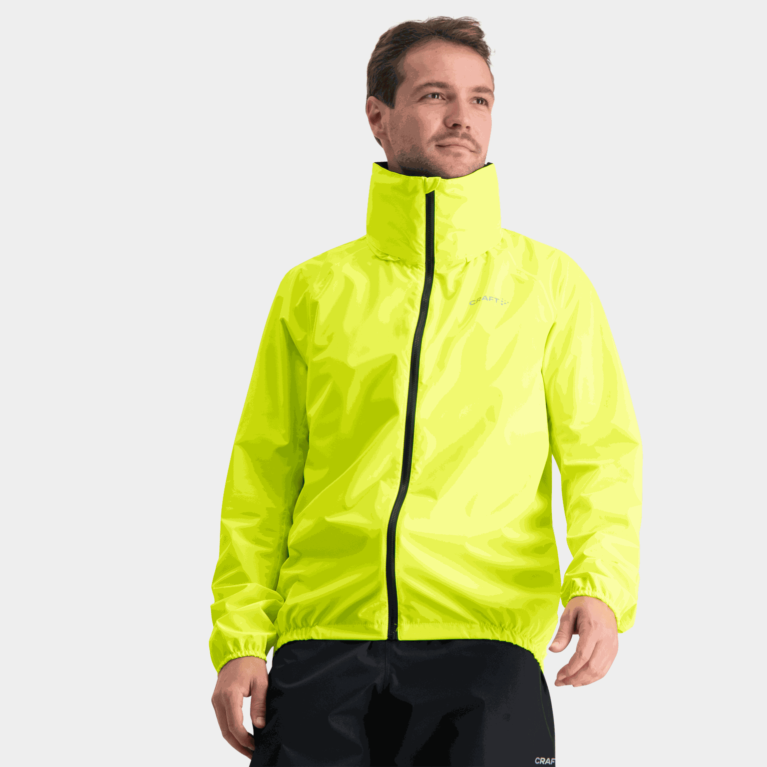  Kurtka rowerowa Commuter Hydro Jacket 25 wodoodporna – żółta