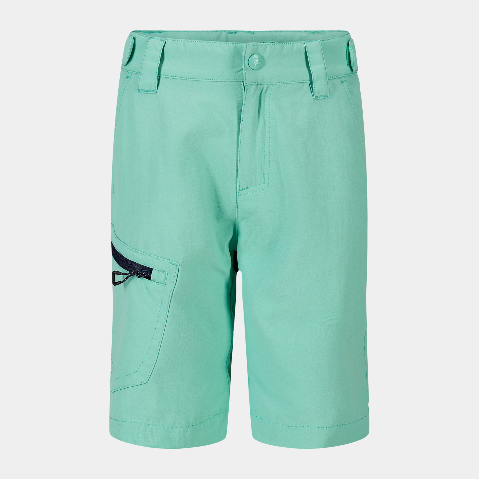  Blekinge Softshell rövidnadrág, Trekking Shorts, Junior - zöld