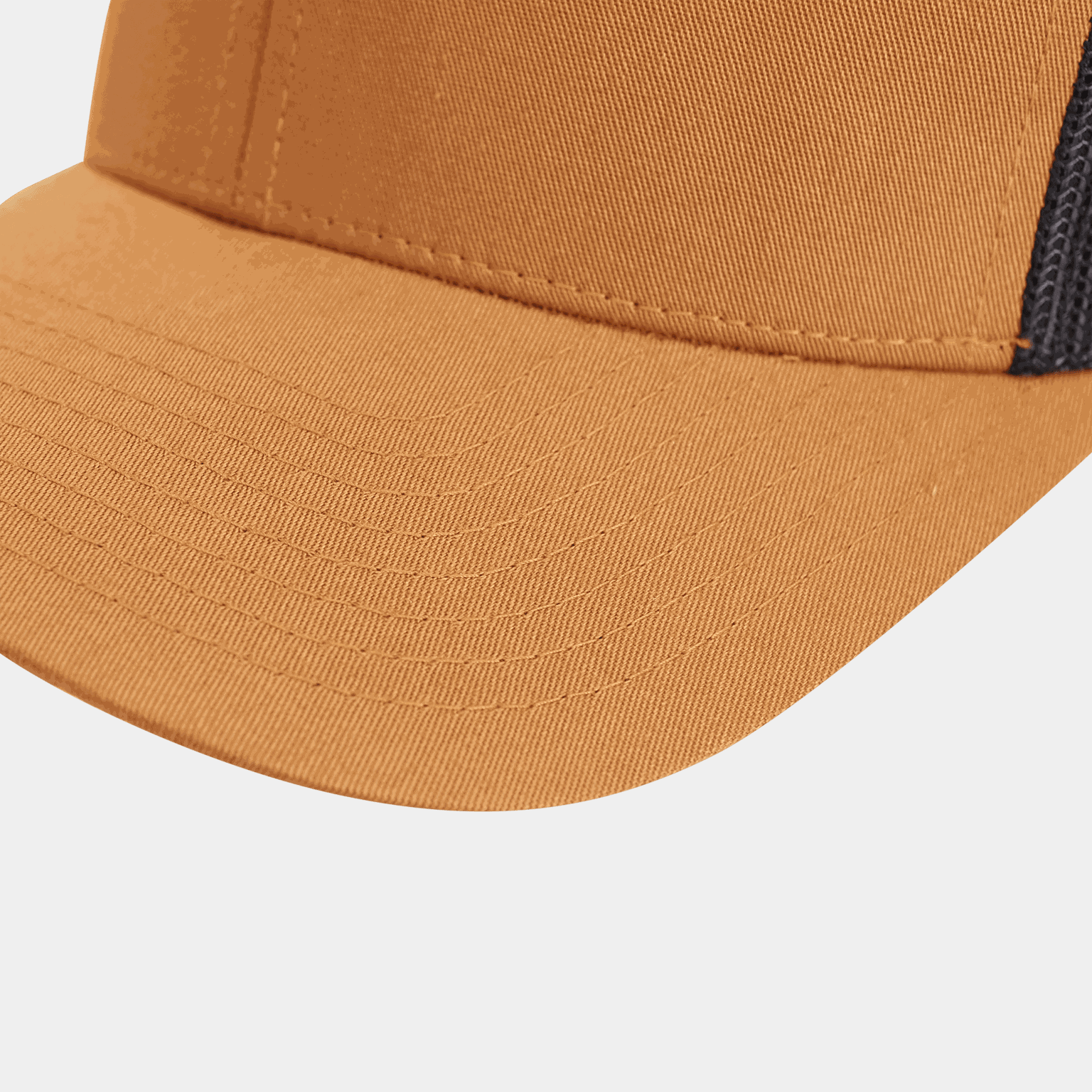  Unisex retro trucker kšiltovka ve dvou barvách – hnědá