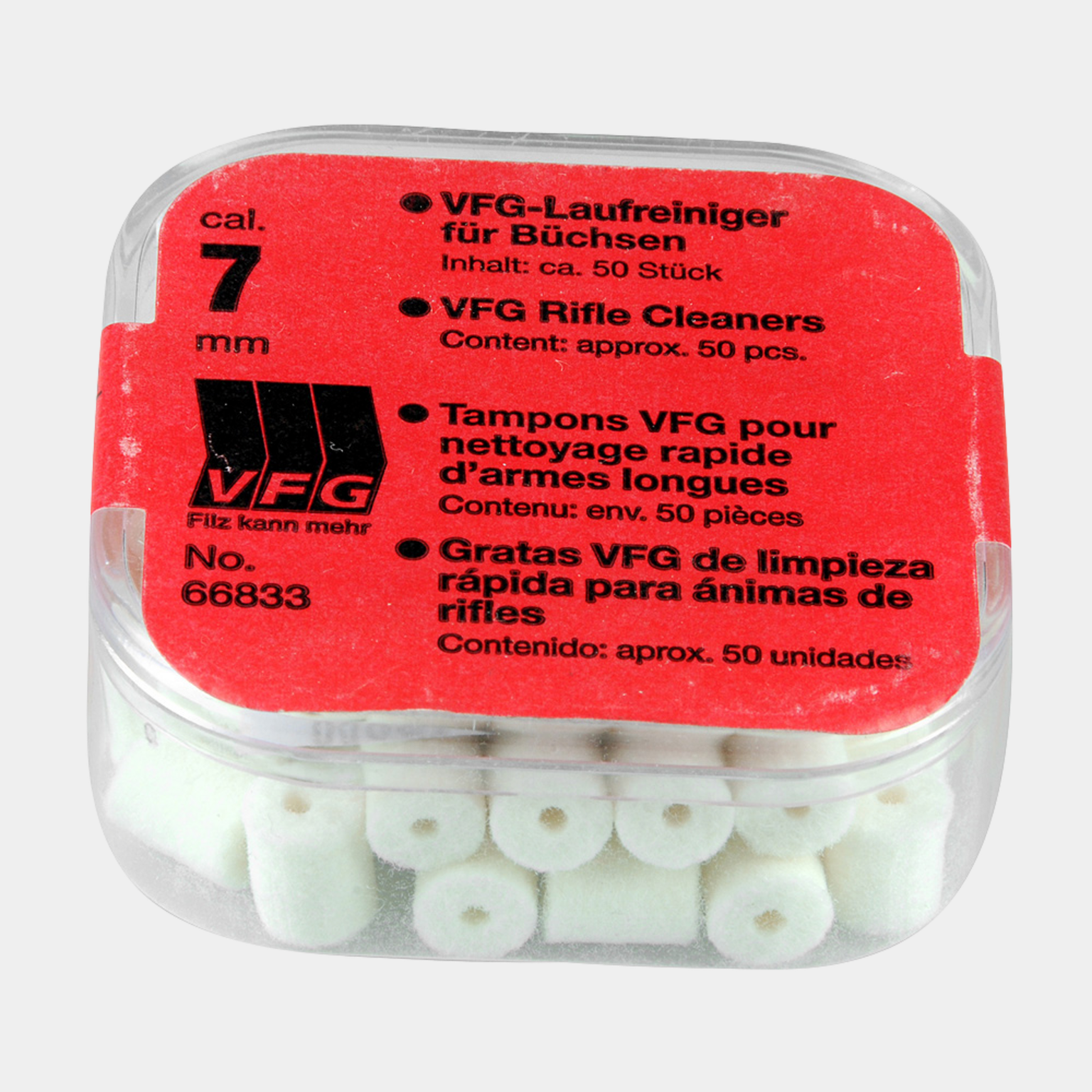  VFG 9.3 polijstpads, verpakking van 40 stuks, zwart.