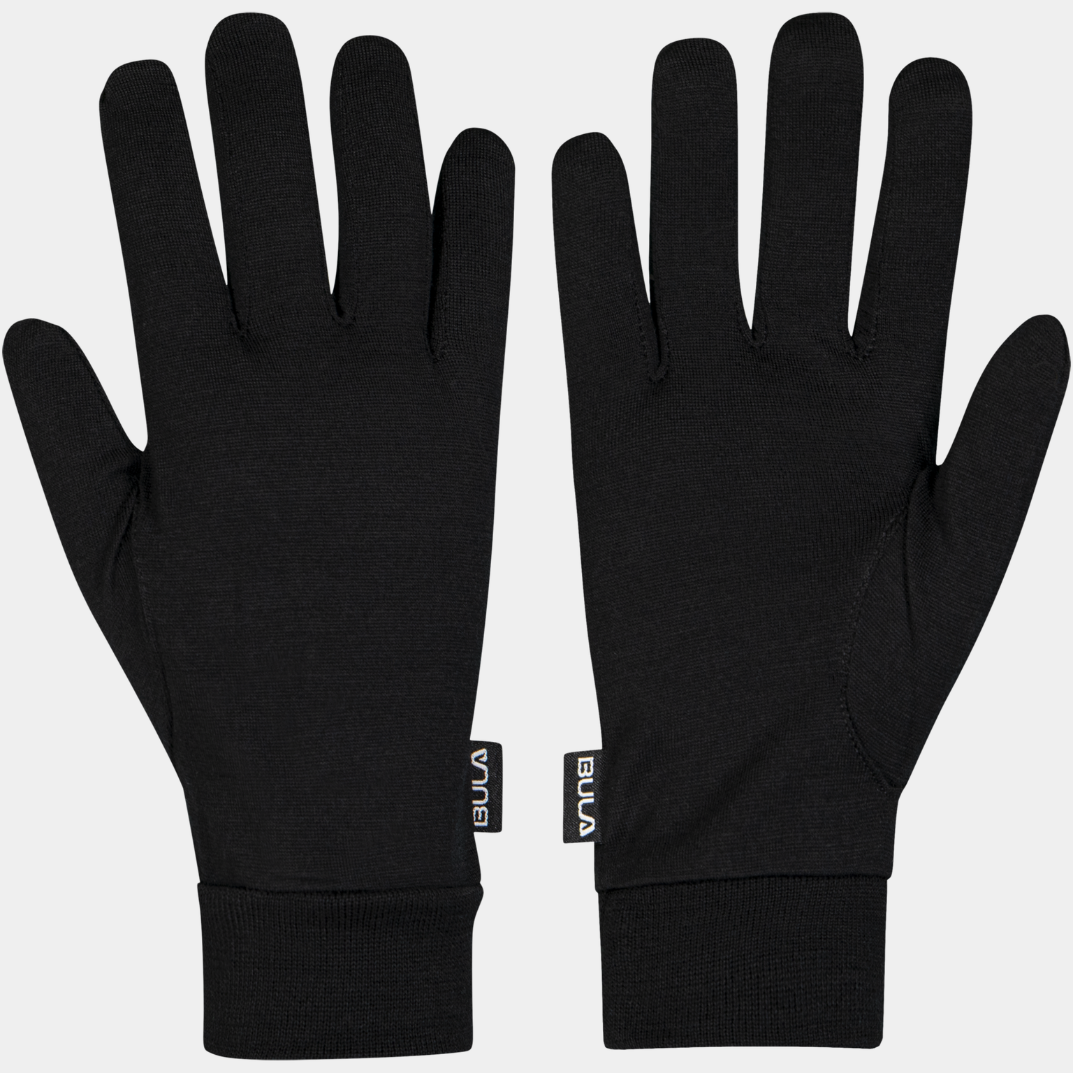 Alpine Wool Glove Liner 22/23, ullvanter unisex - Svart