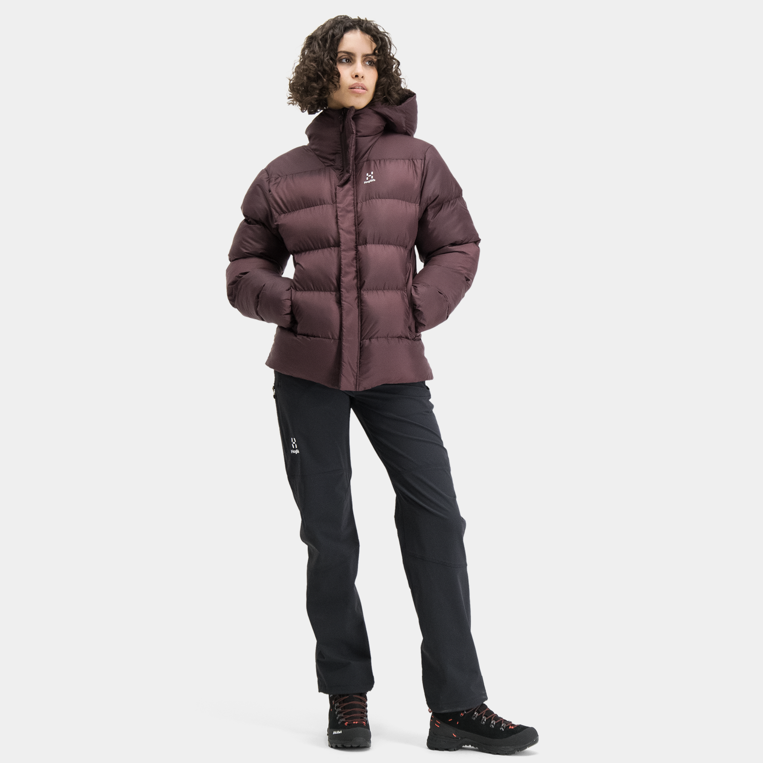 Spodnie trekkingowe damskie Gabbro – czarne