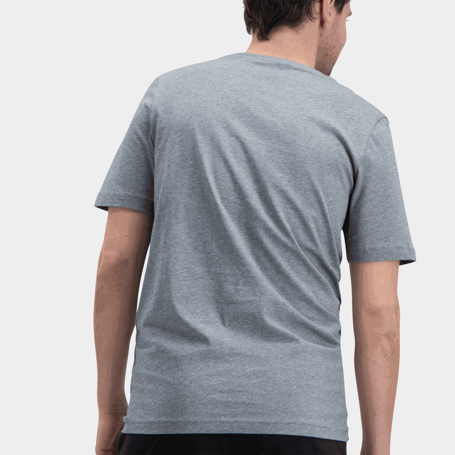 Essential heren T-shirt met klein logo nr. 1
