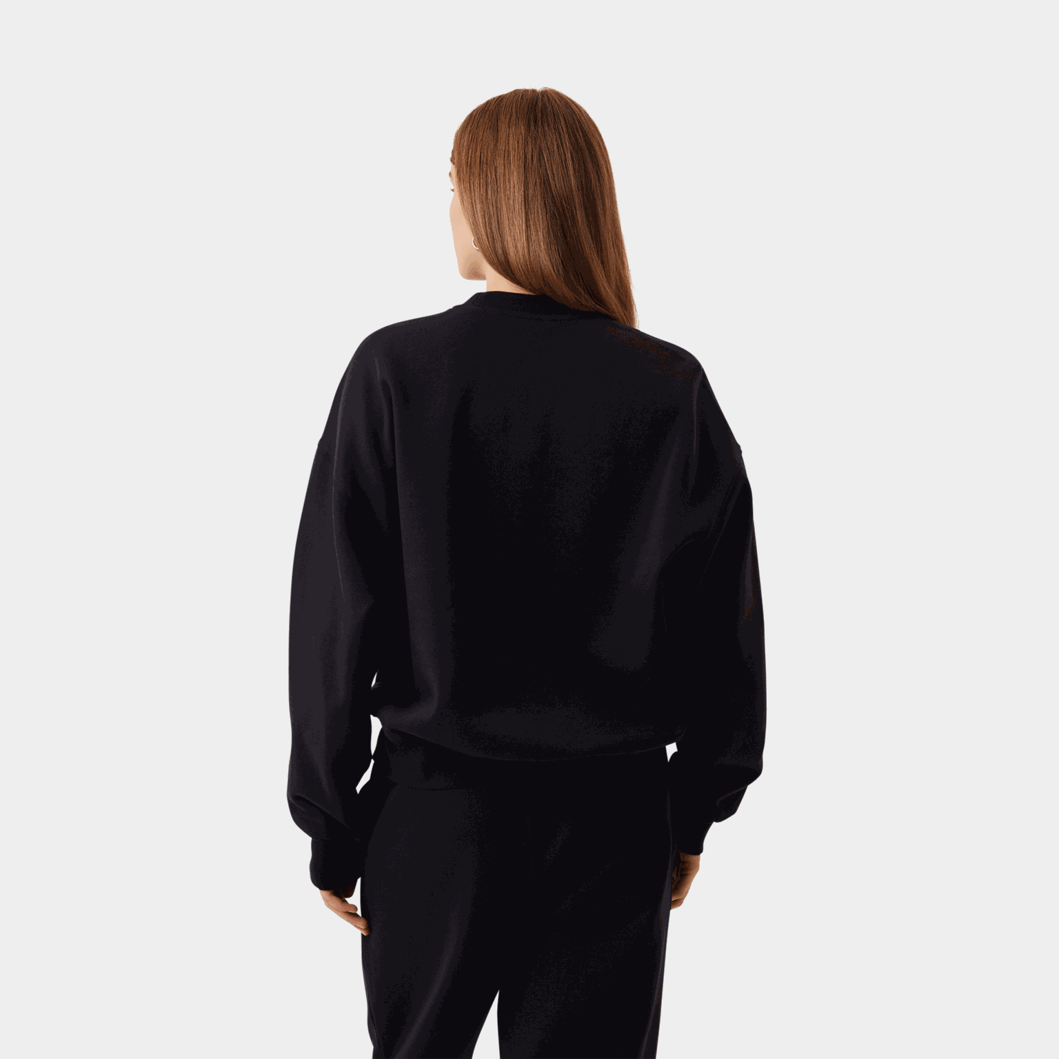  Blusa feminina tamanho grande da Studio - preta