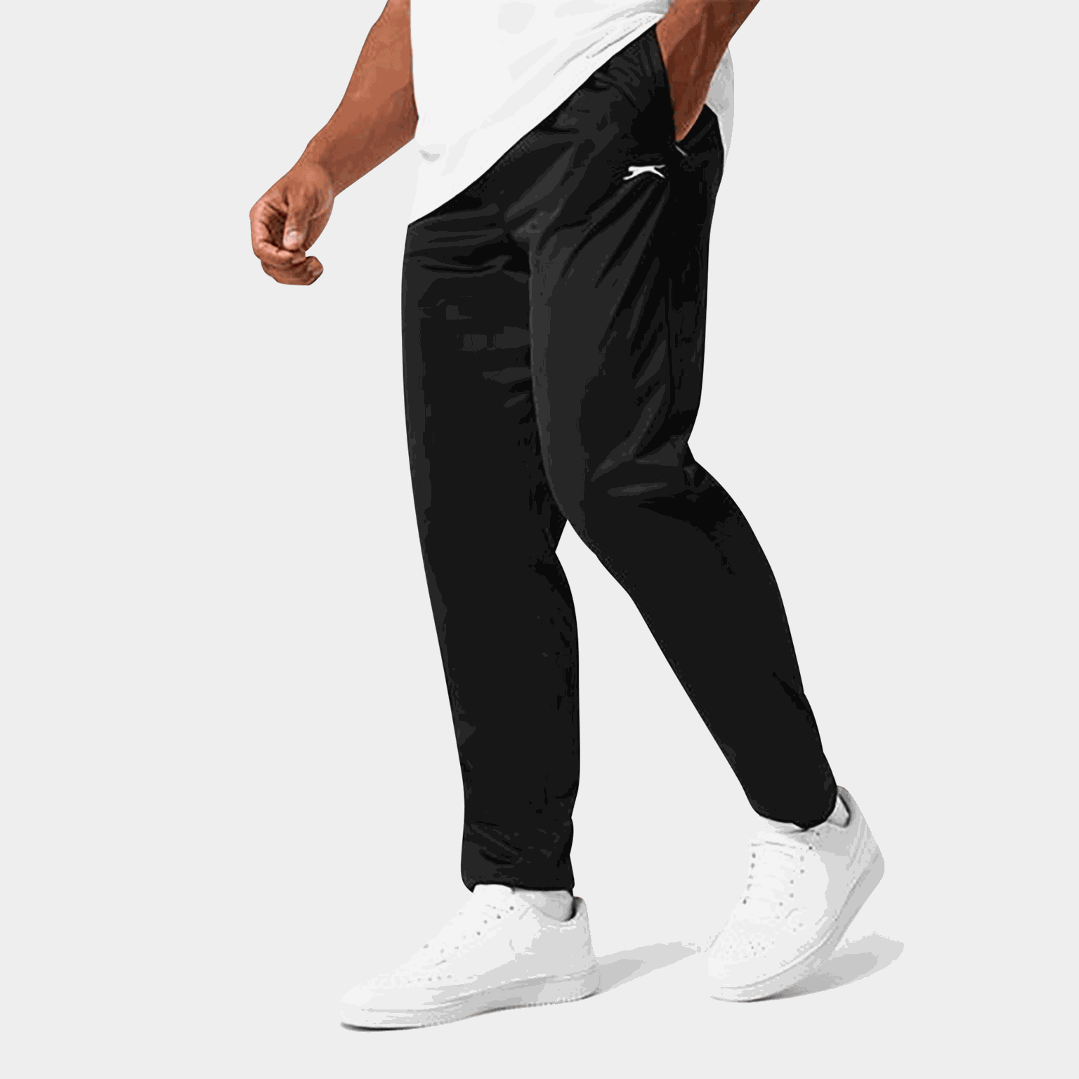 Poly Track Pant, treningsbukse, herre - Svart