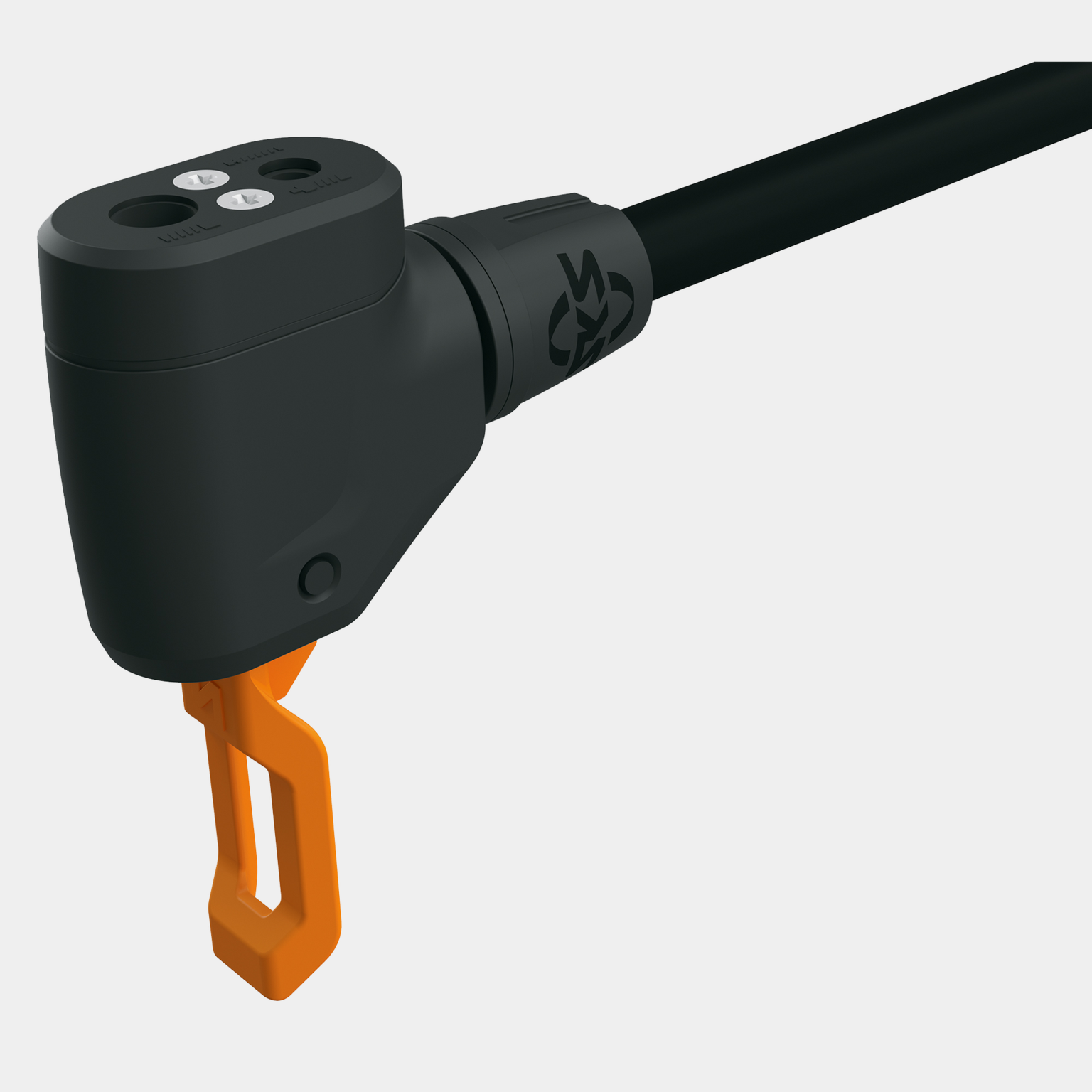 Cabeçote de bomba SKS com válvula de distribuição para bombas de pé, cabeçote de bomba - preto