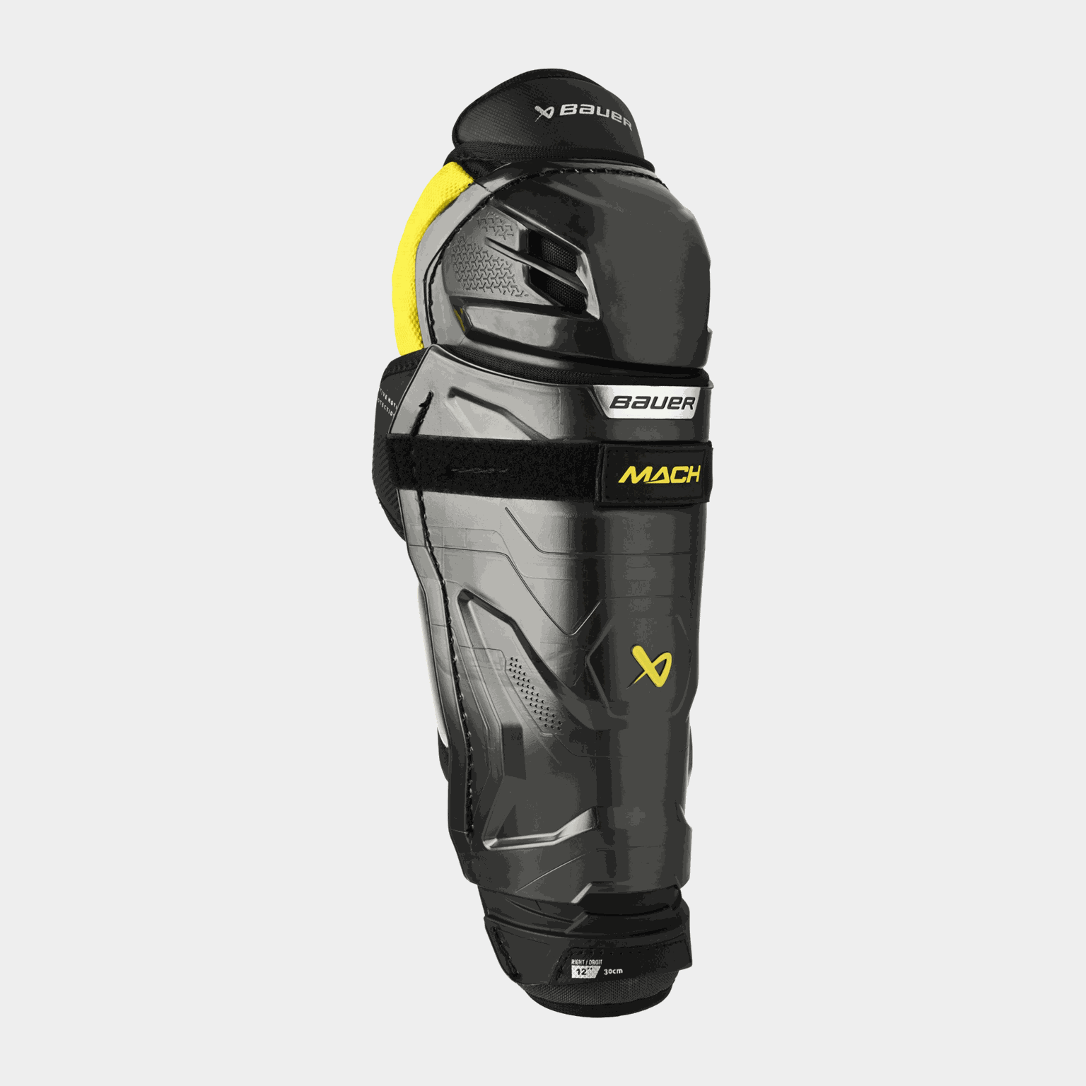  Ochraniacze na piszczele S23 Supreme Mach 23/24, hokejowe, rozmiar juniorski – czarne