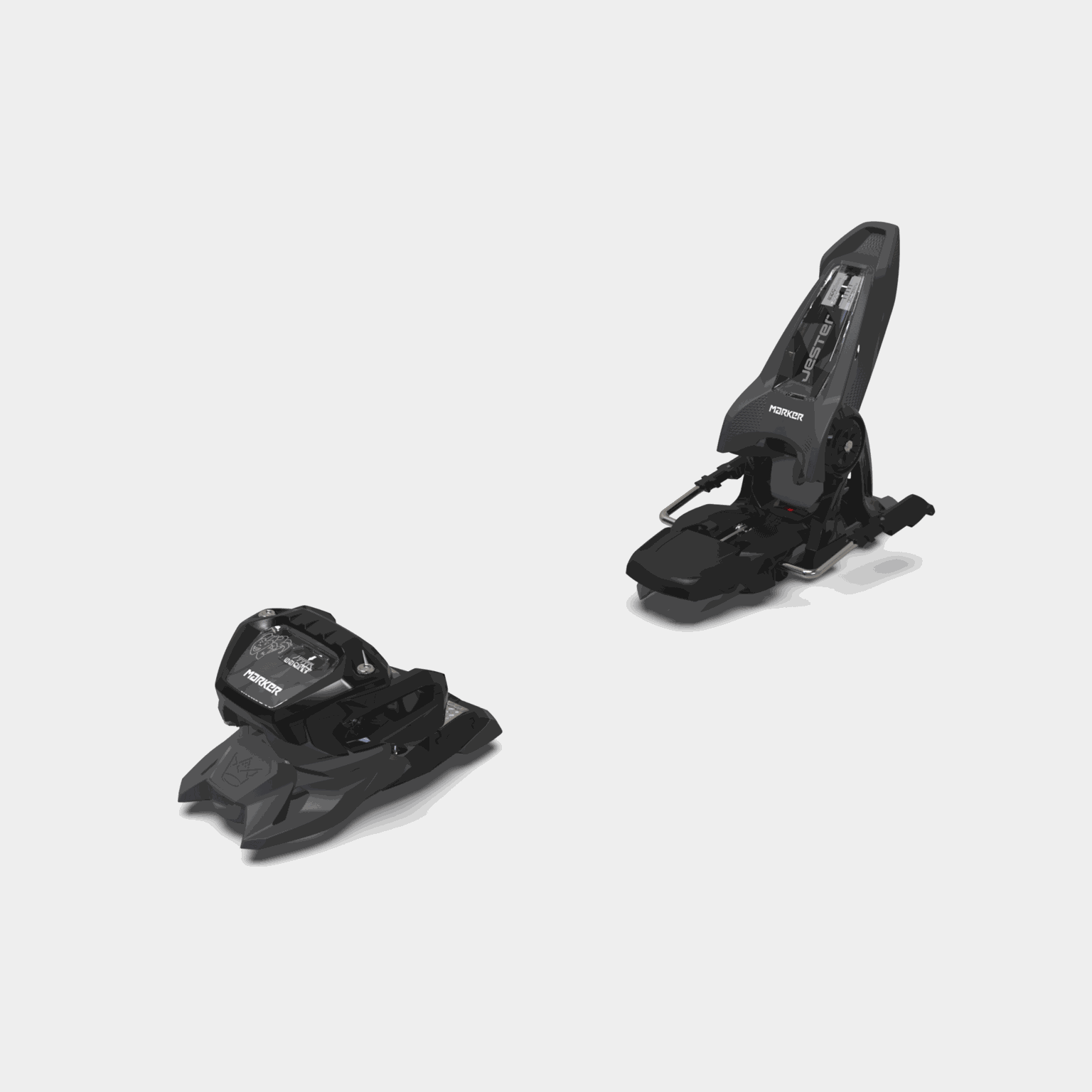 Fixations Alpine Jester 16 ID 110 mm 24/25, fixations freeride, unisexes - Noir