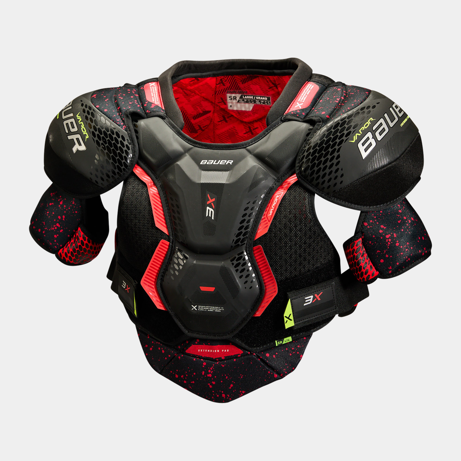  Nakładki na ramiona S22 Vapor 3X INT 22/23, unisex – czarne