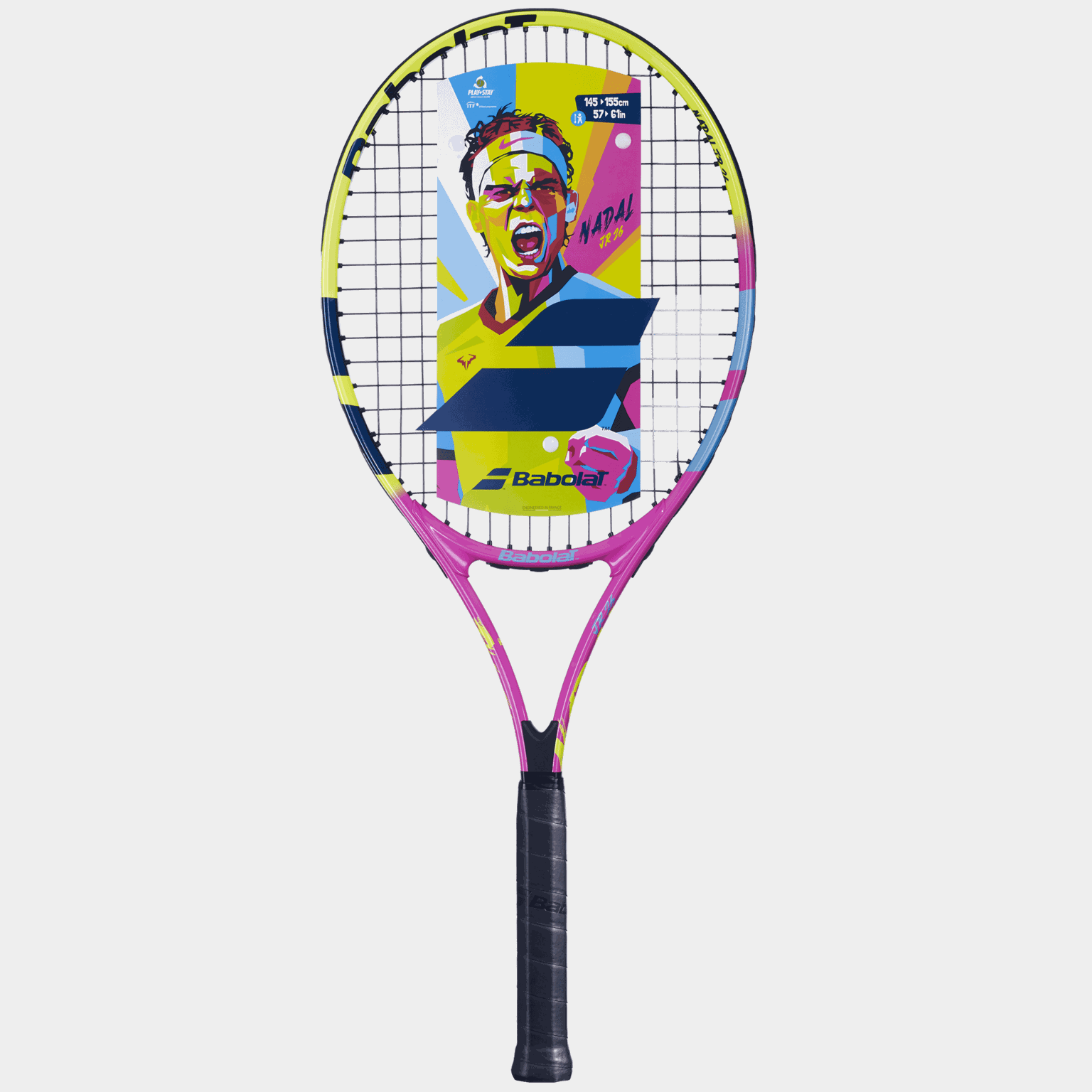  Ρακέτα τένις Nadal 26 Junior - κίτρινη